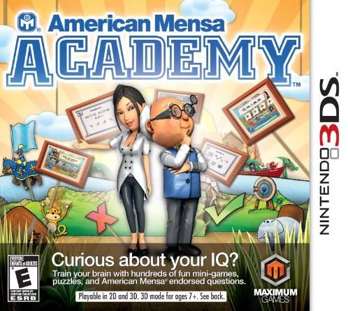 American Mensa Academy 3DS - Video Game - Used - CaveGamers