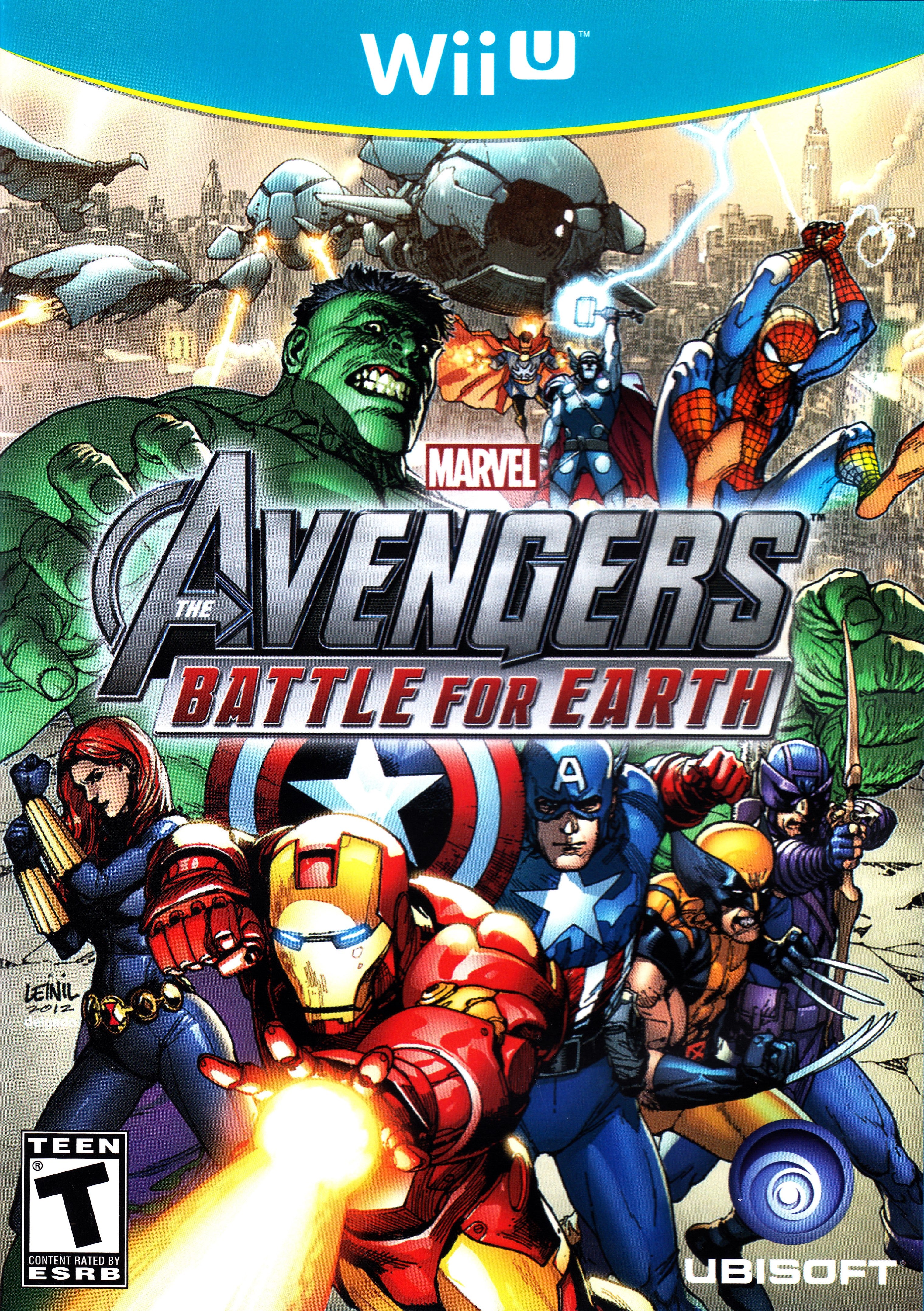 Marvel Avengers: Battle For Earth Wii U - Video Game - Used - CaveGamers
