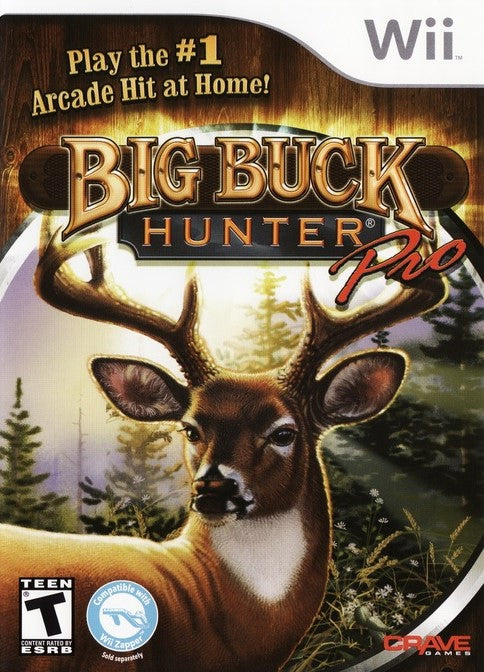 Big Buck Hunter Pro Wii - Video Game - Used - CaveGamers