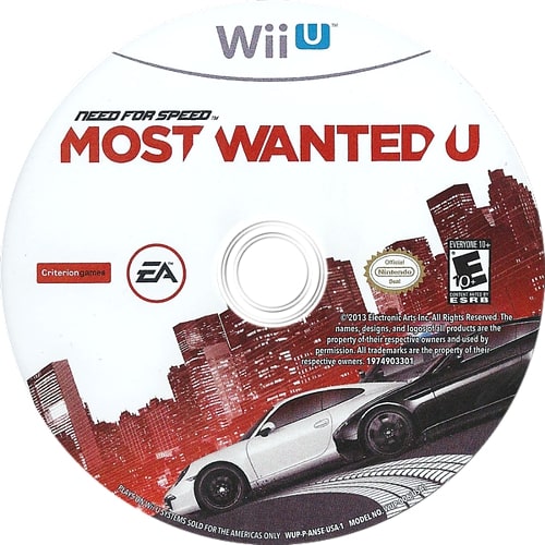 Need for Speed Most Wanted U