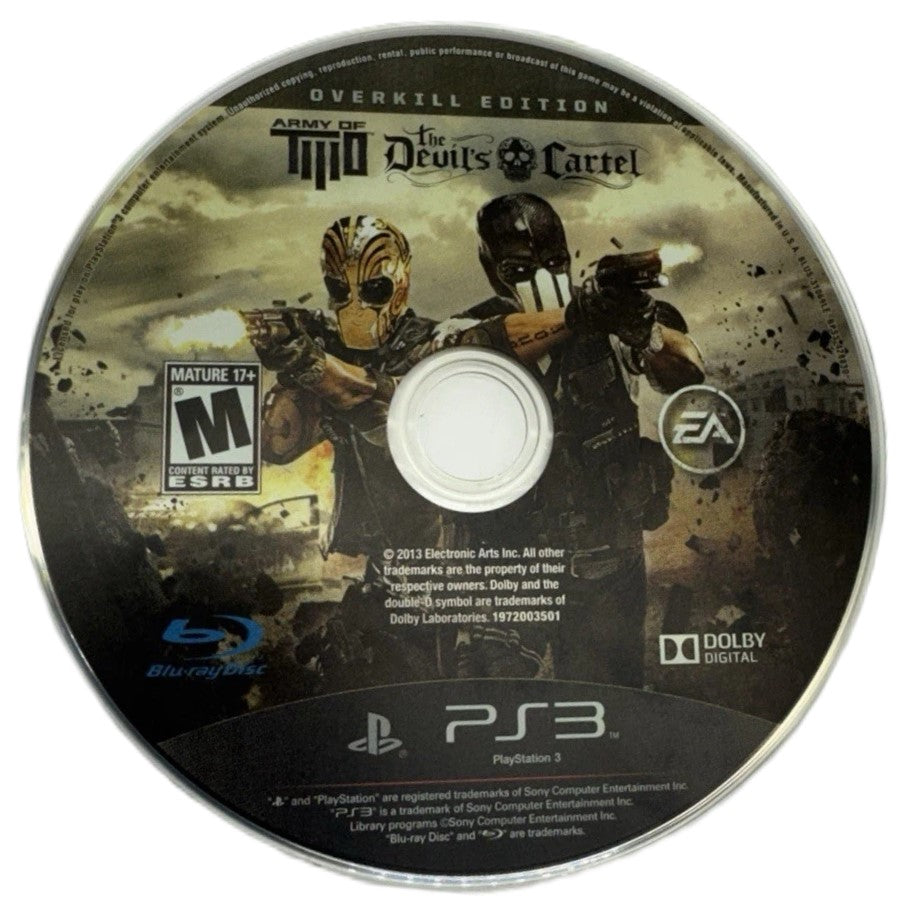 Army of Two: The Devils Cartel PS3 - Video Game - Used - CaveGamers - Image 3