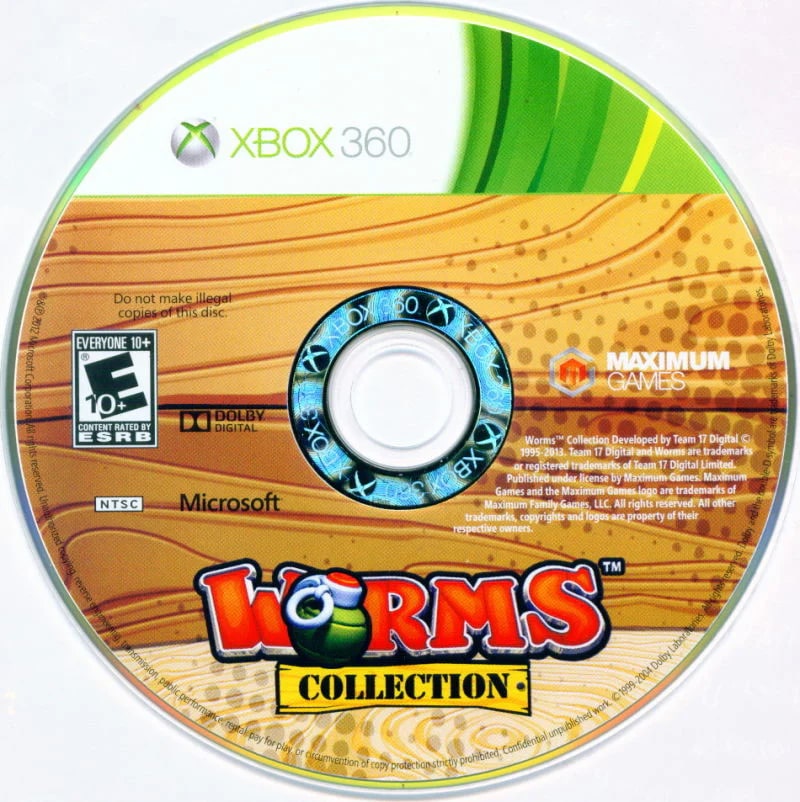 Worms Collection Xbox 360 - Video Game - Used - CaveGamers - Image 3