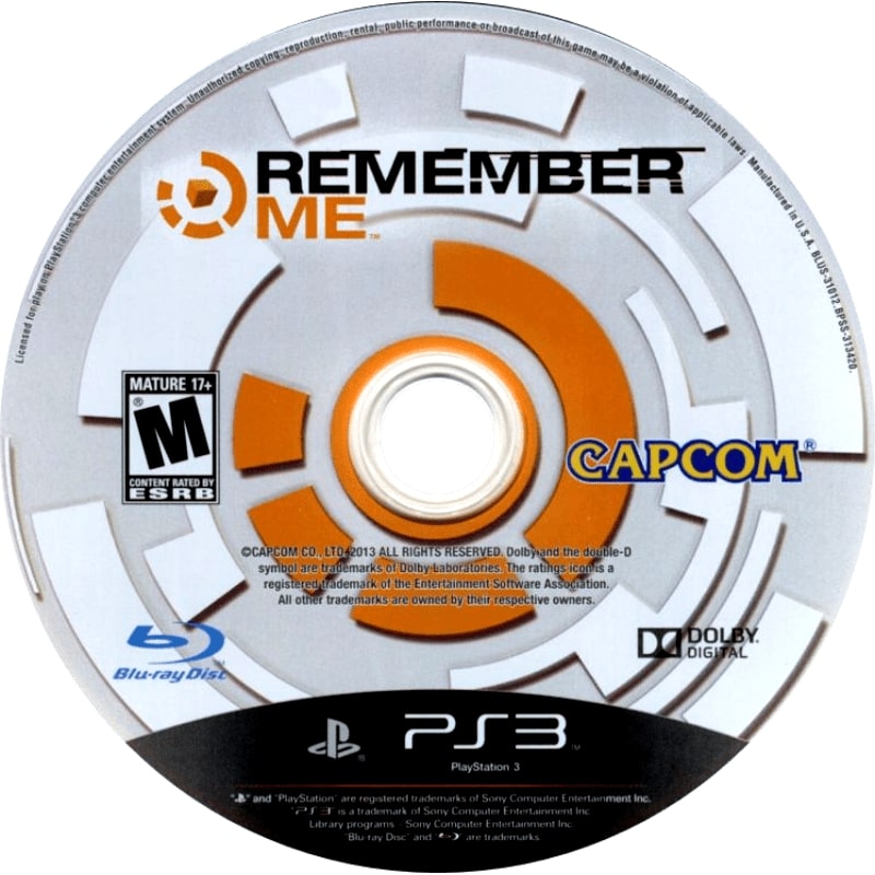 Remember Me PS3 - Video Game - Used - CaveGamers - Image 3