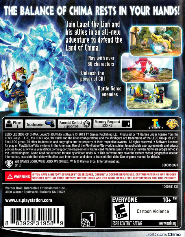 LEGO Legends of Chima: Laval's Journey