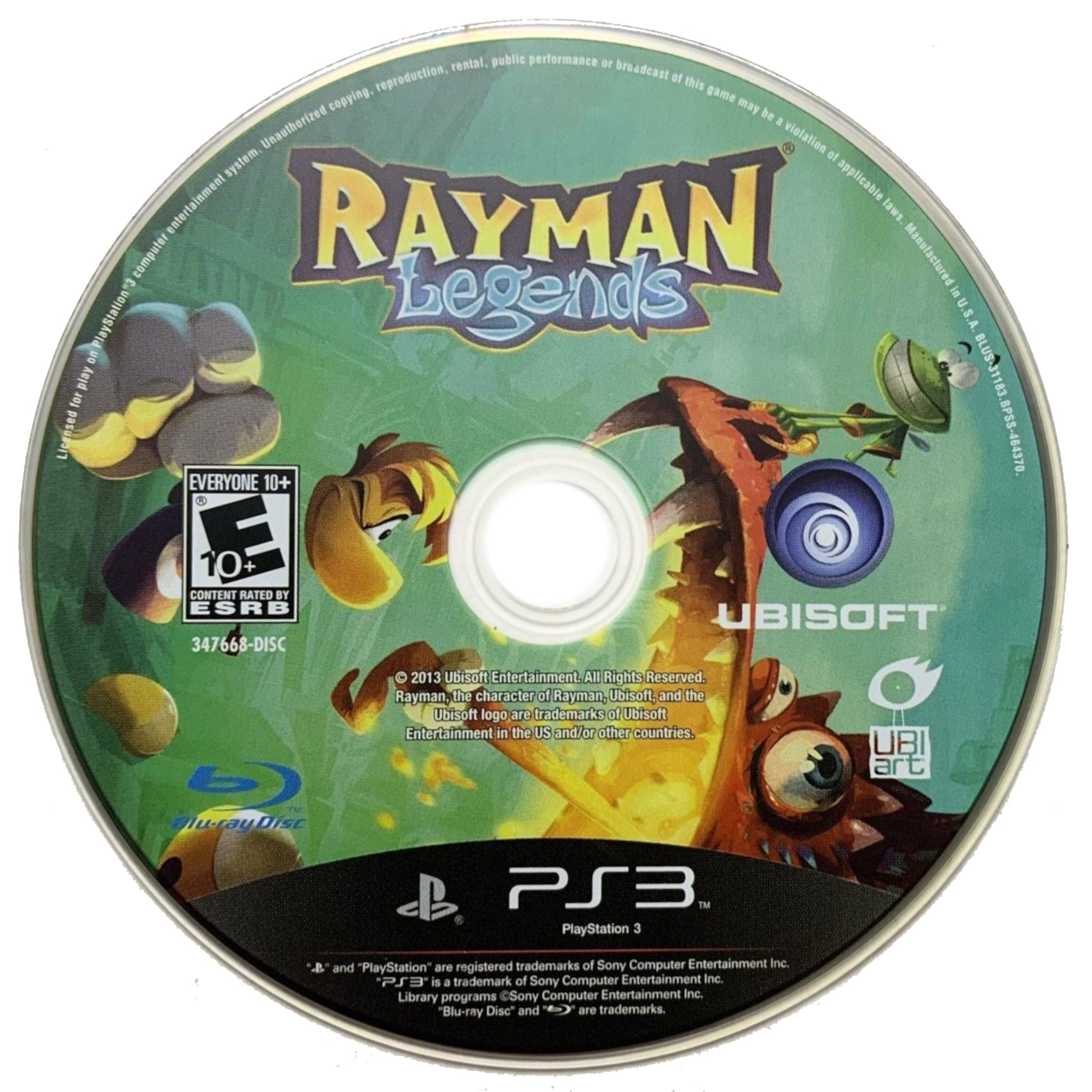 Rayman Legends PS3 - Video Game - Used - CaveGamers - Image 3