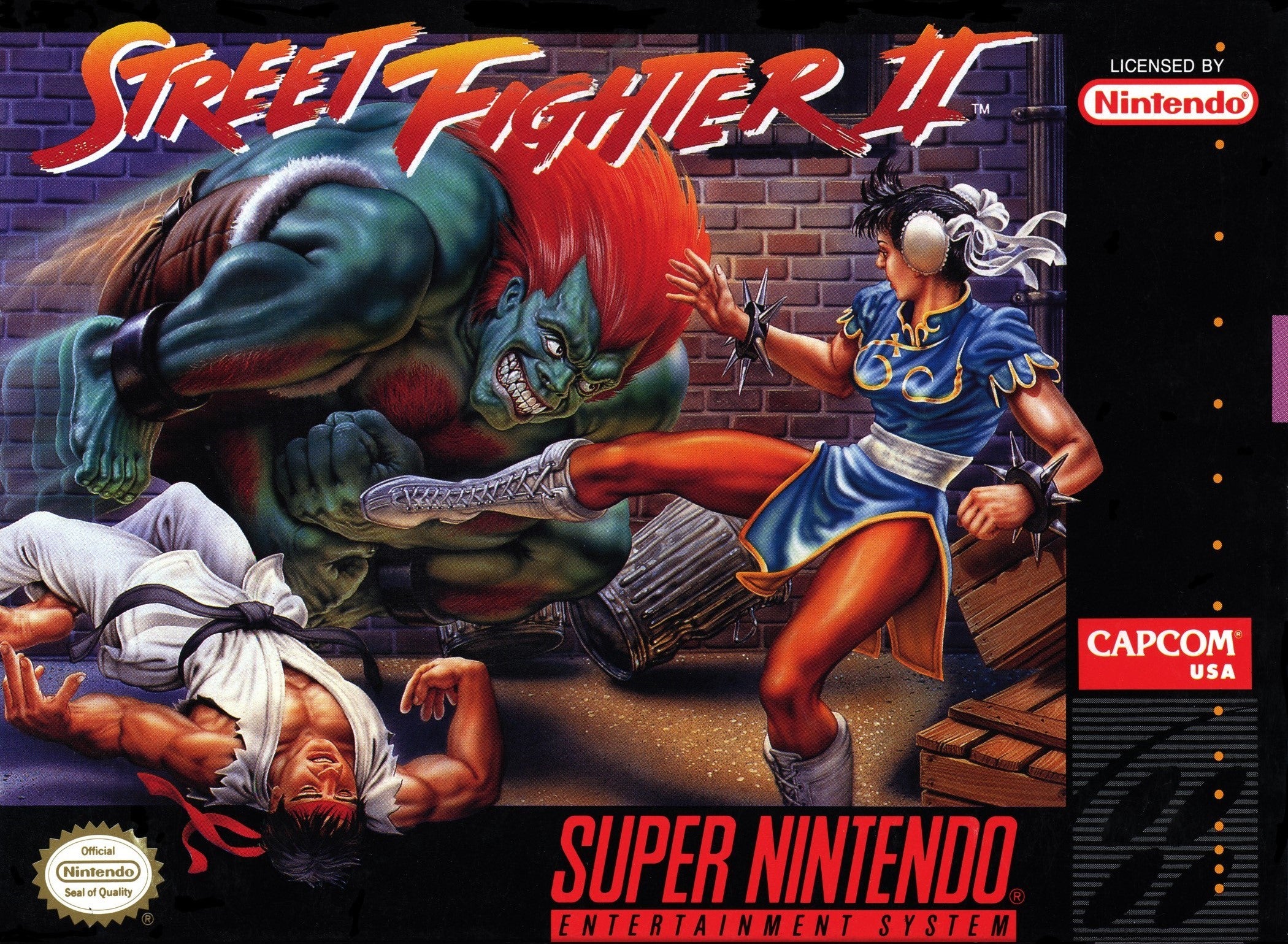 Street Fighter II SNES - Video Game - Used - CaveGamers