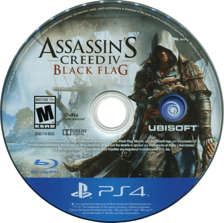 Assassin's Creed IV: Black Flag PS4 - Video Game - Used - CaveGamers - Image 3