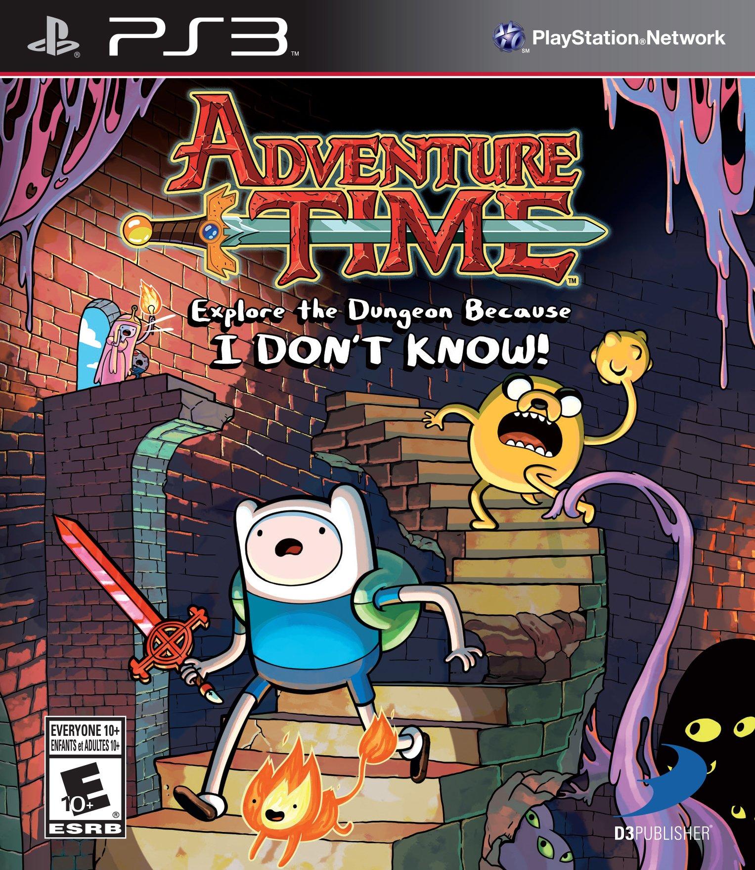 Adventure Time: Explore the Dungeon Because I Don't Know PS3 - Video Game - Used - CaveGamers