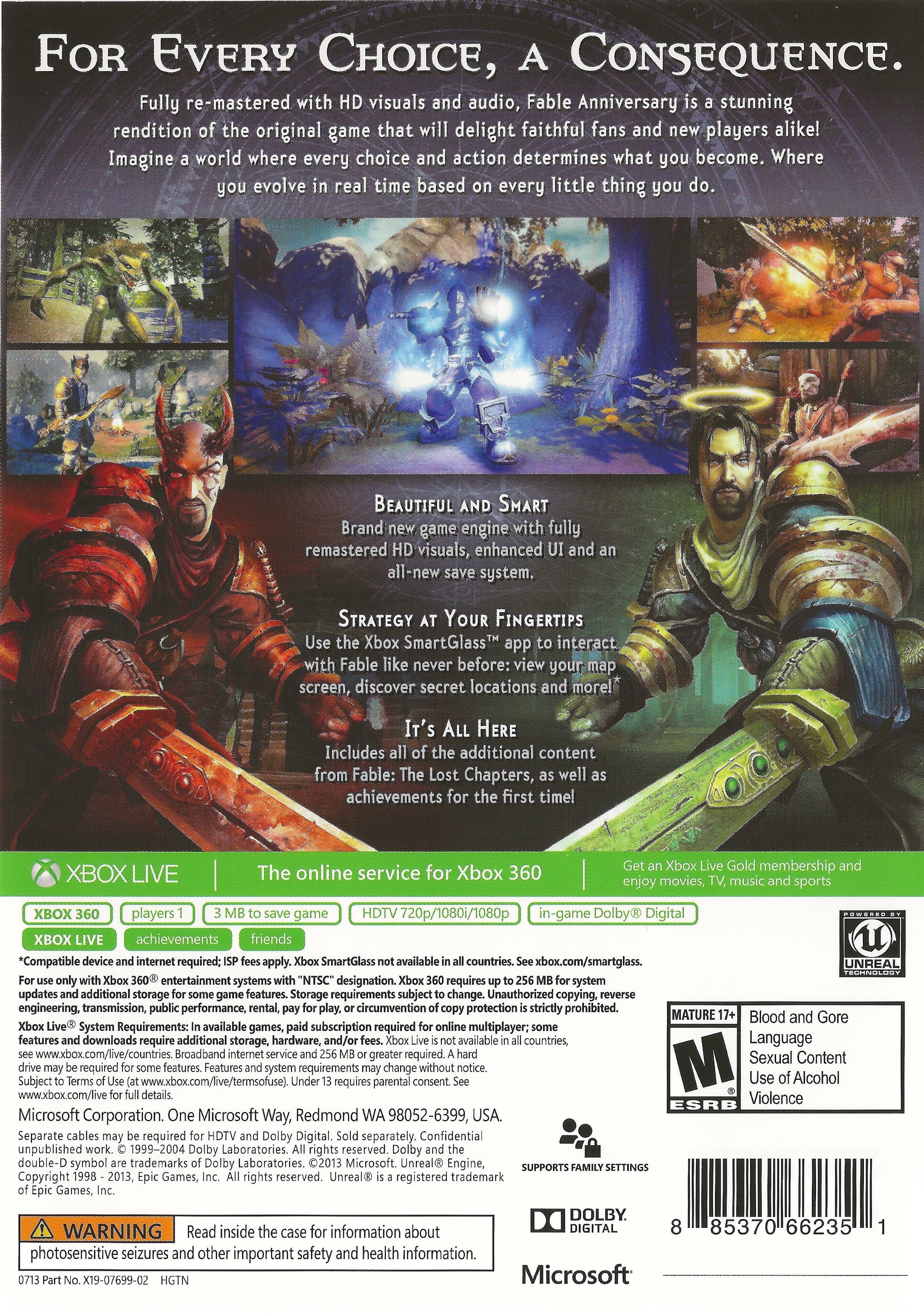 Fable Anniversary Xbox 360 - Video Game - Used - CaveGamers - Image 2