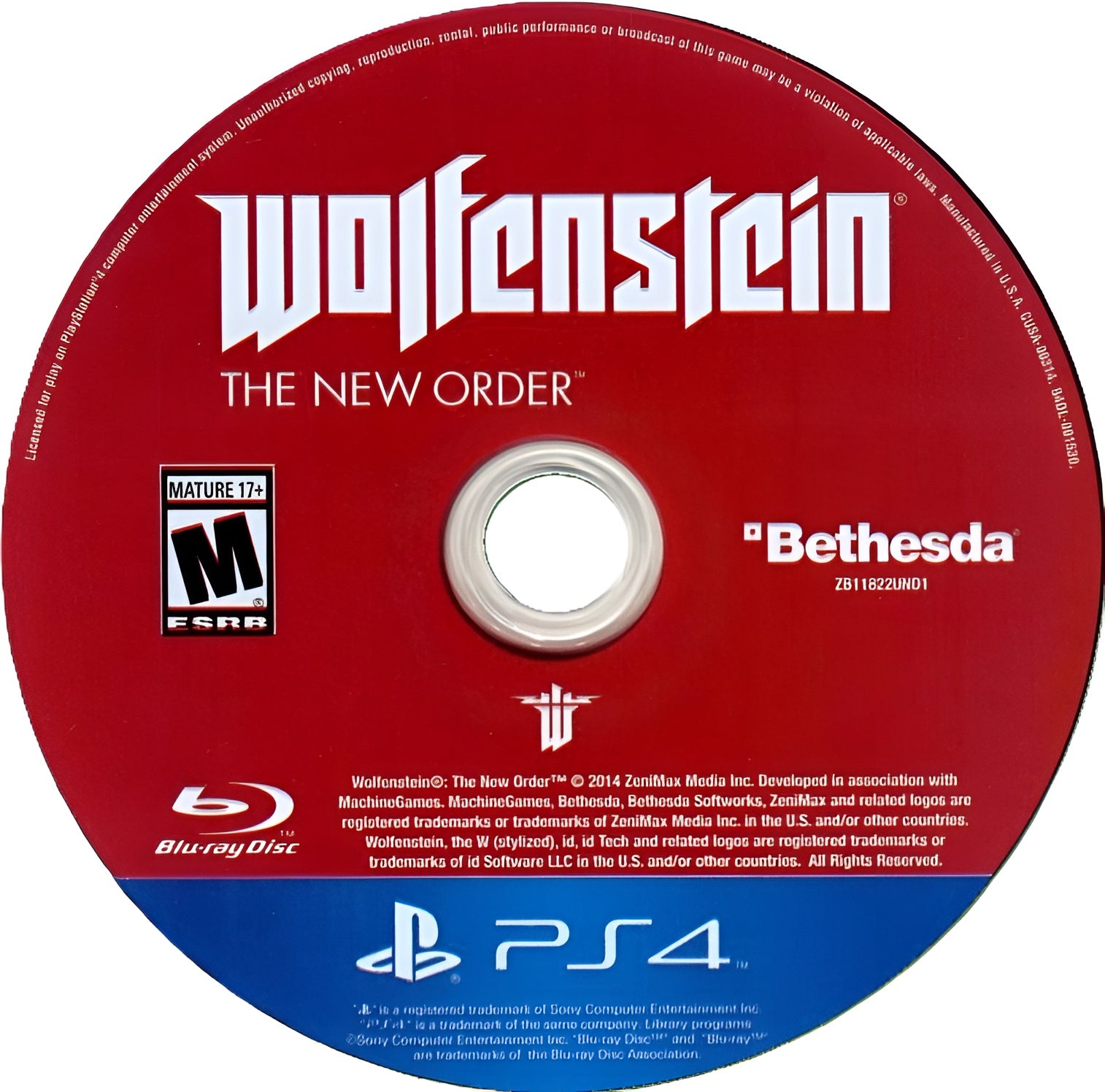 Wolfenstein: The New Order PS4 - Video Game - Used - CaveGamers - Image 3