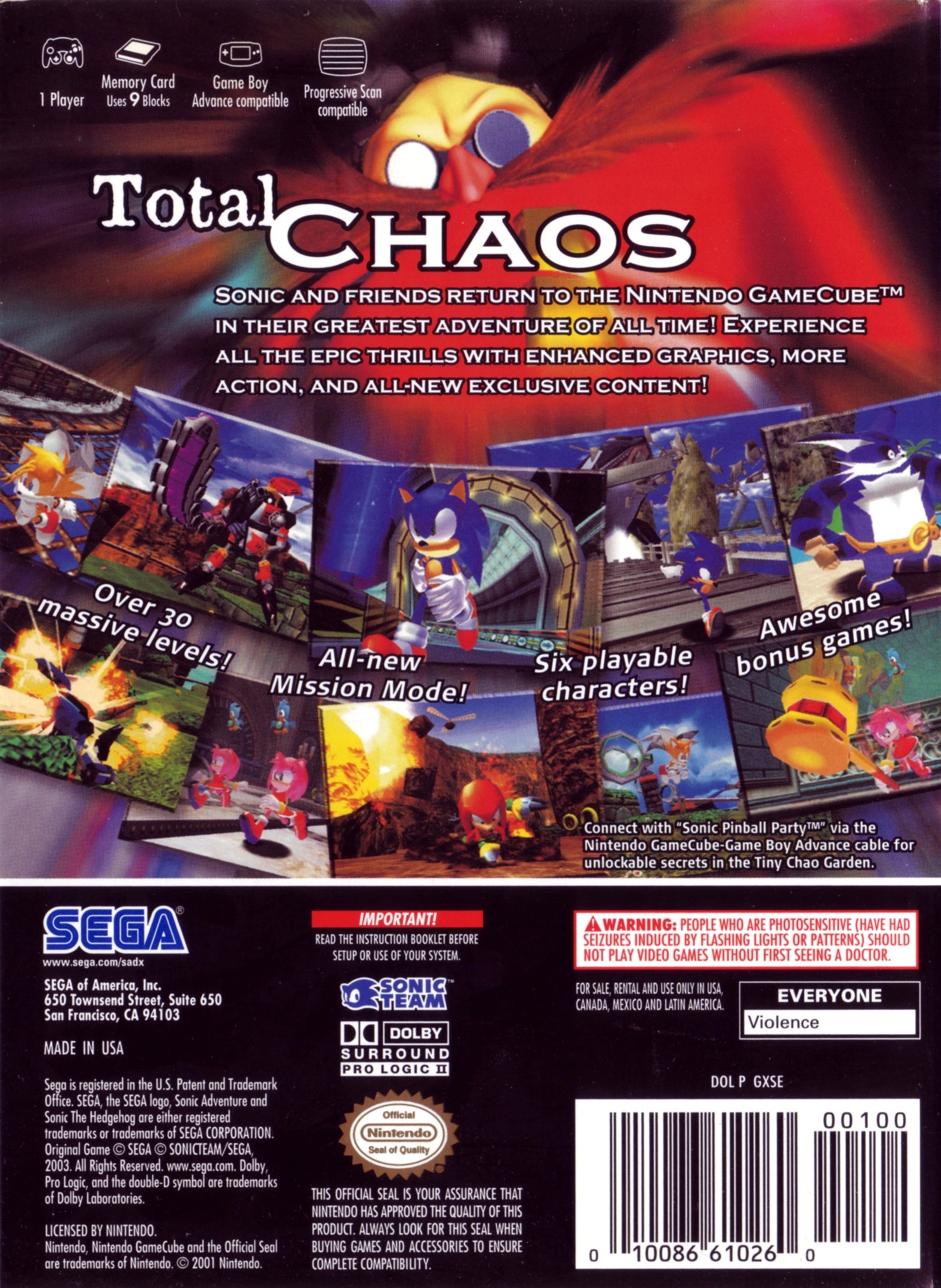 Sonic Adventure DX Director's Cut