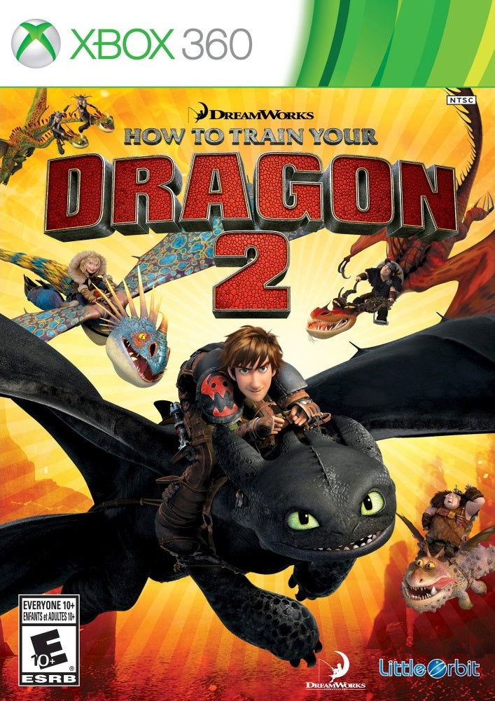 How to Train Your Dragon 2 Xbox 360 - Video Game - Used - CaveGamers