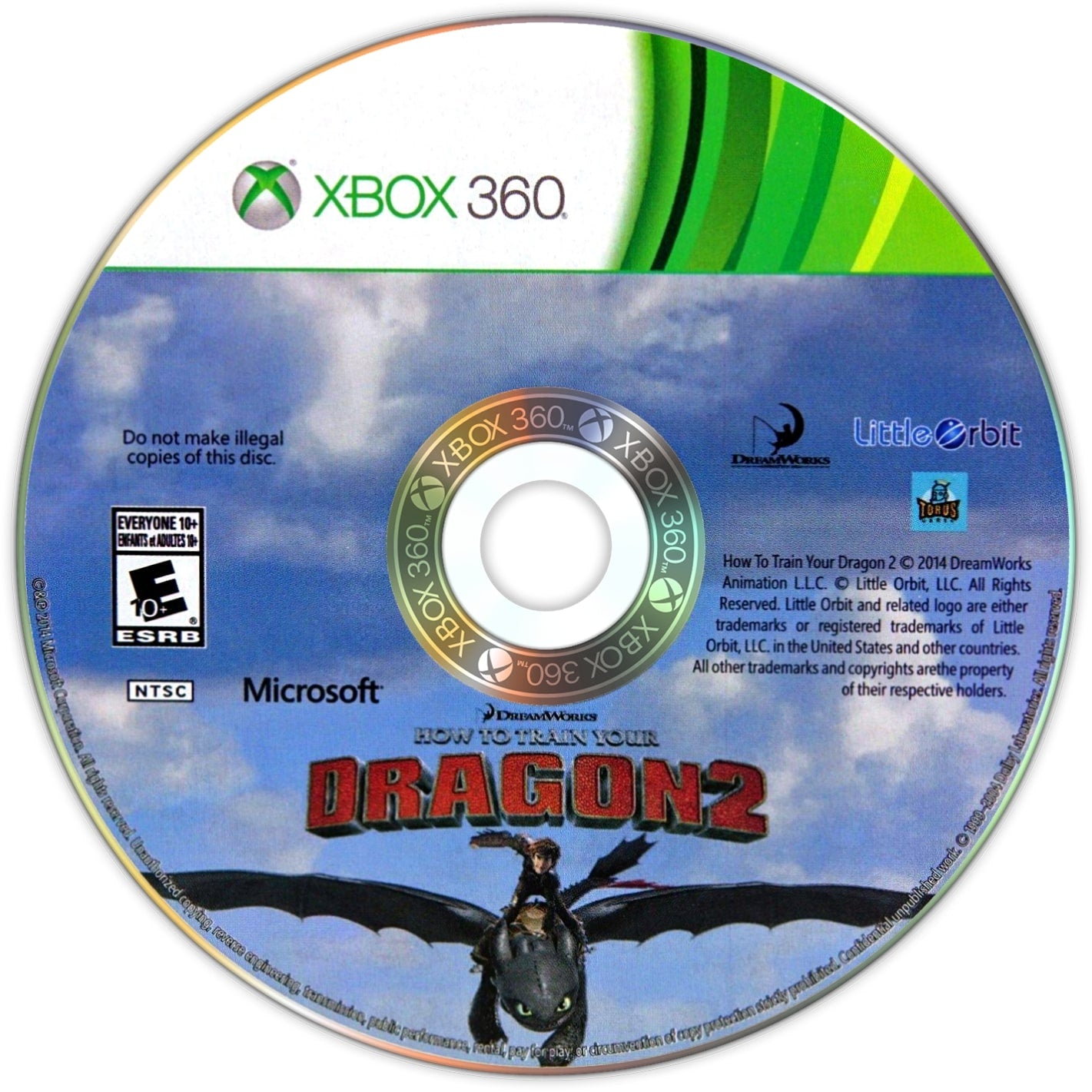 How to Train Your Dragon 2 Xbox 360 - Video Game - Used - CaveGamers - Image 3