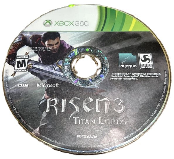 Risen 3: Titan Lords Xbox 360 - Video Game - Used - CaveGamers - Image 3