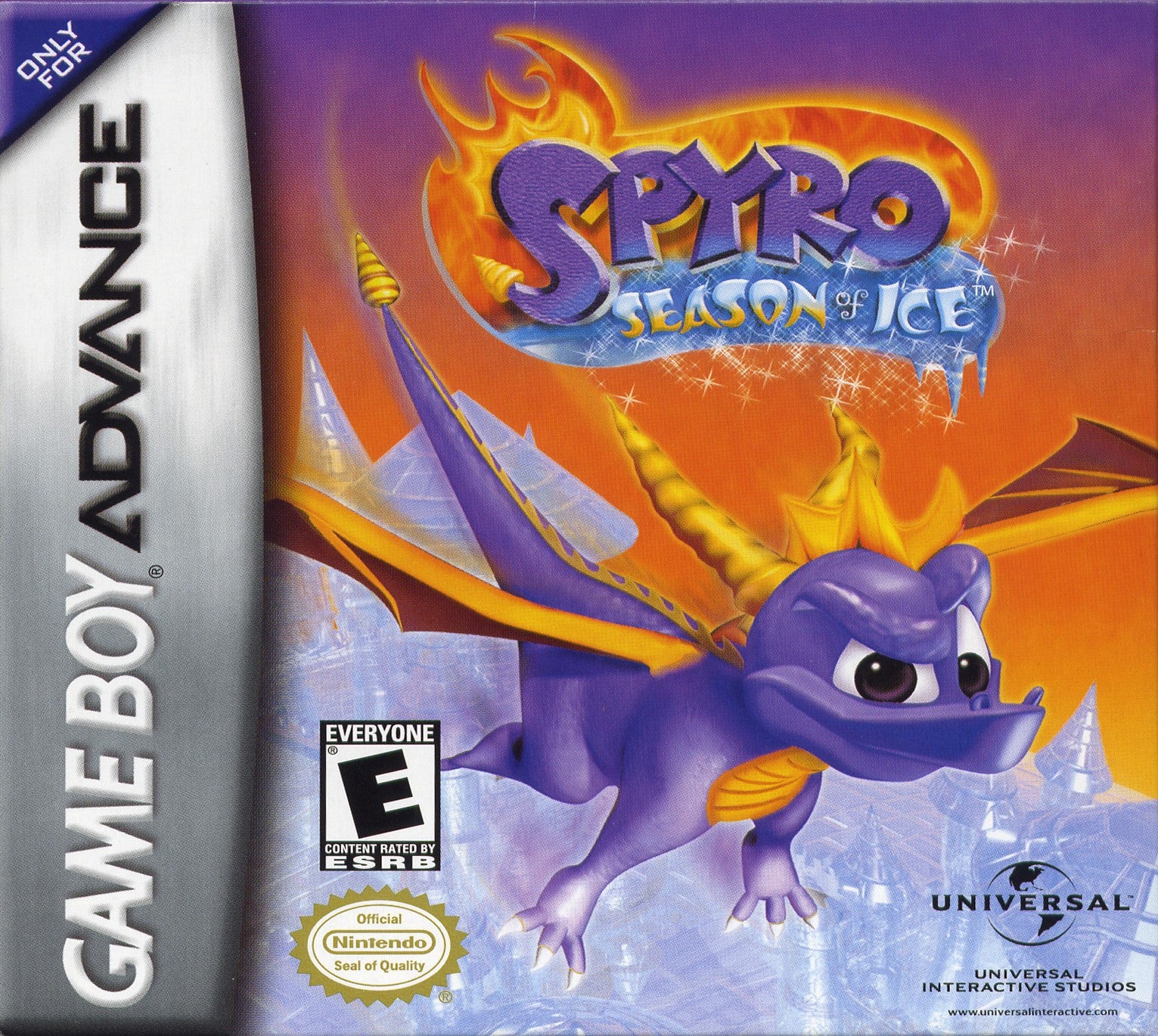 Spyro: Season of Ice Game Boy Advance - Video Game - Used - CaveGamers