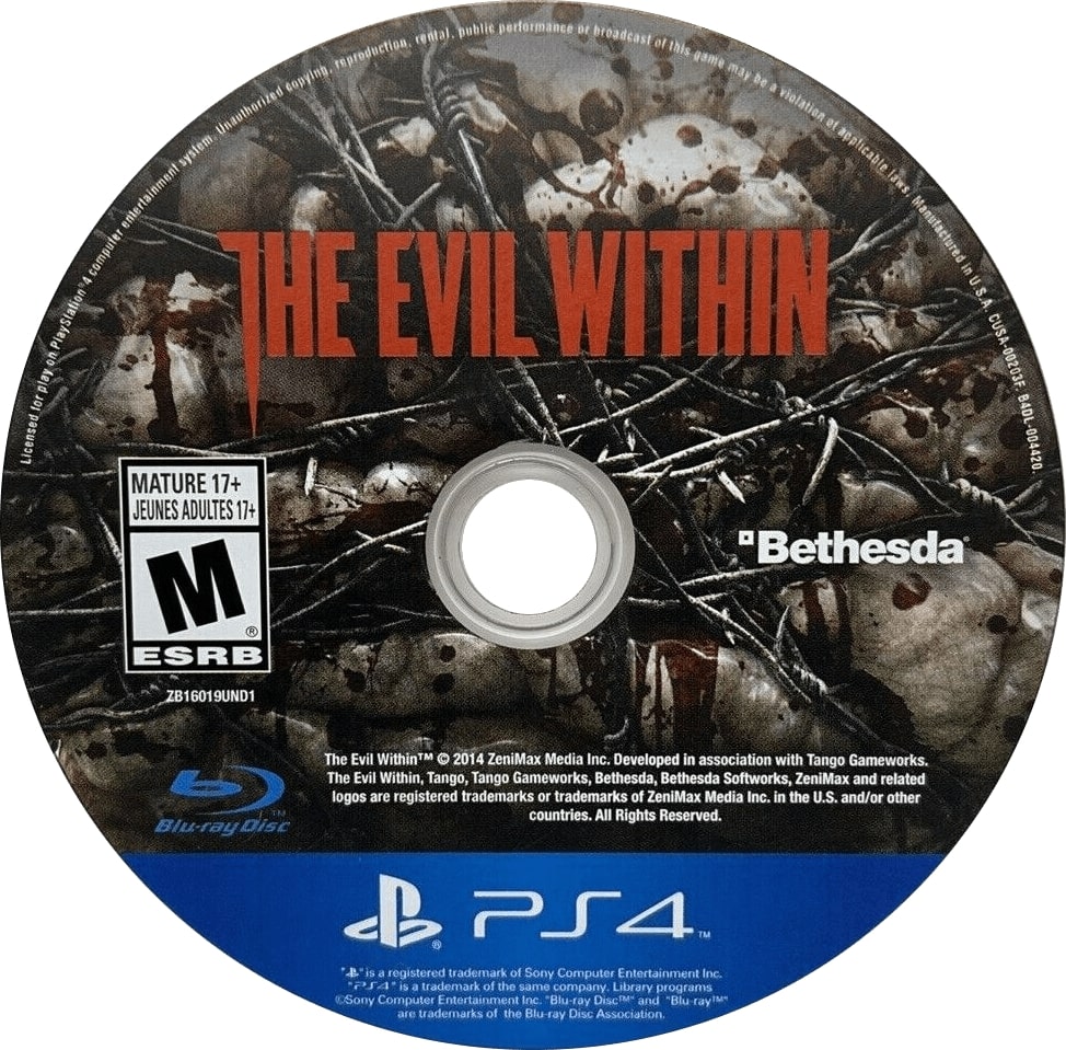 The Evil Within PS4 - Video Game - Used - CaveGamers - Image 3