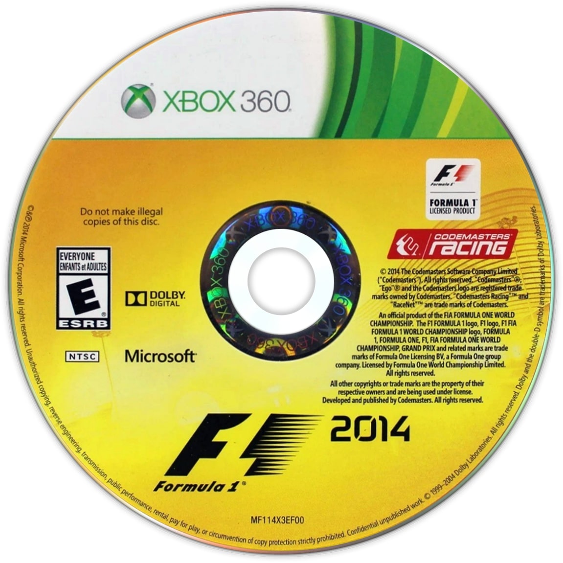 F1 2014 Xbox 360 - Video Game - Used - CaveGamers - Image 3