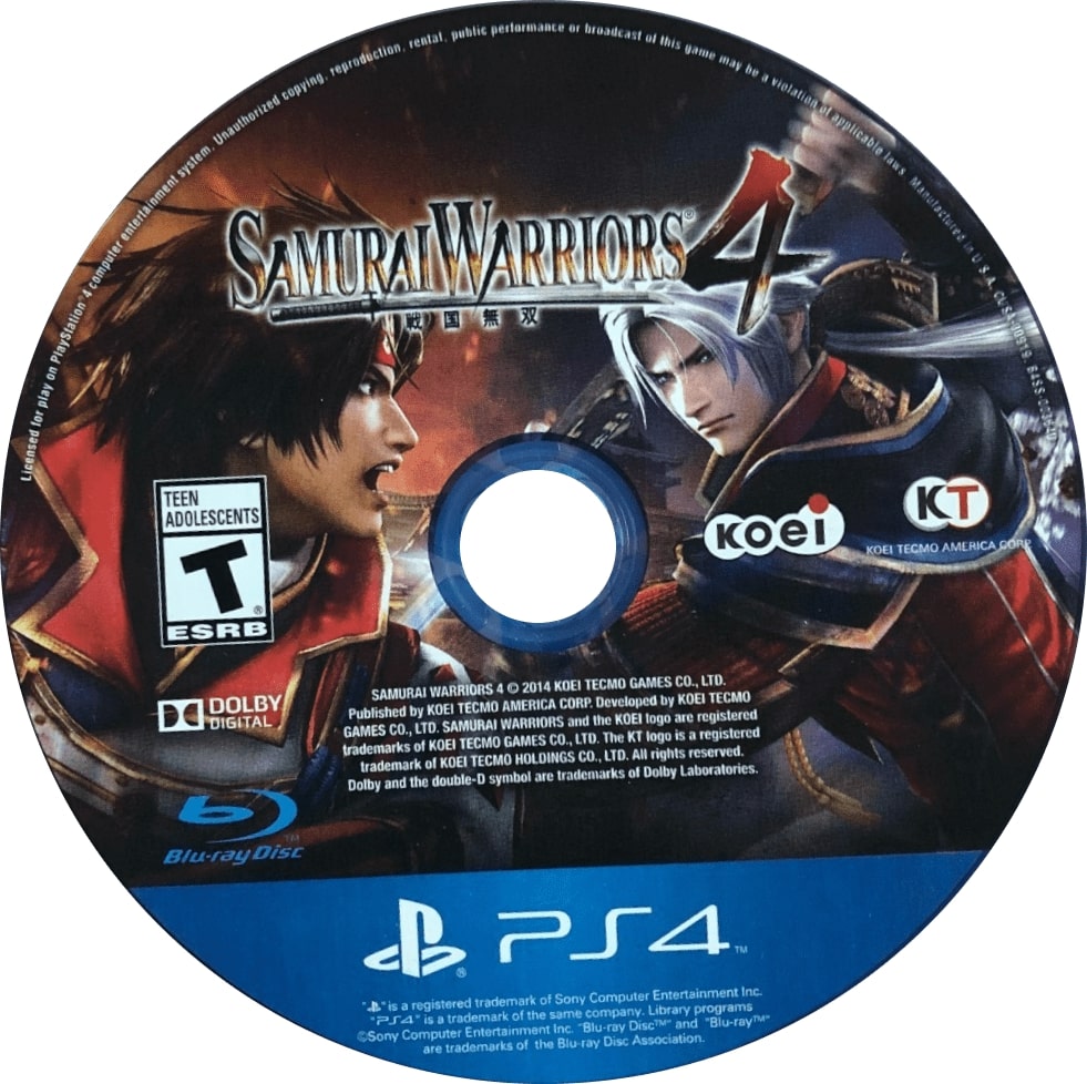 Samurai Warriors 4 PS4 - Video Game - Used - CaveGamers - Image 3