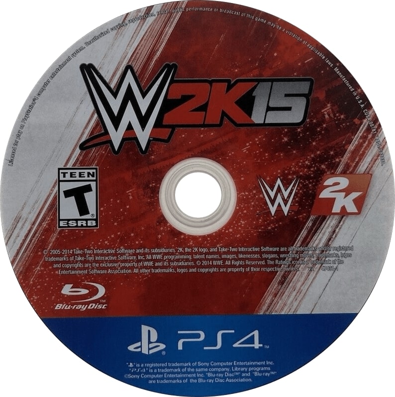 WWE 2K15 PS4 - Video Game - Used - CaveGamers - Image 2