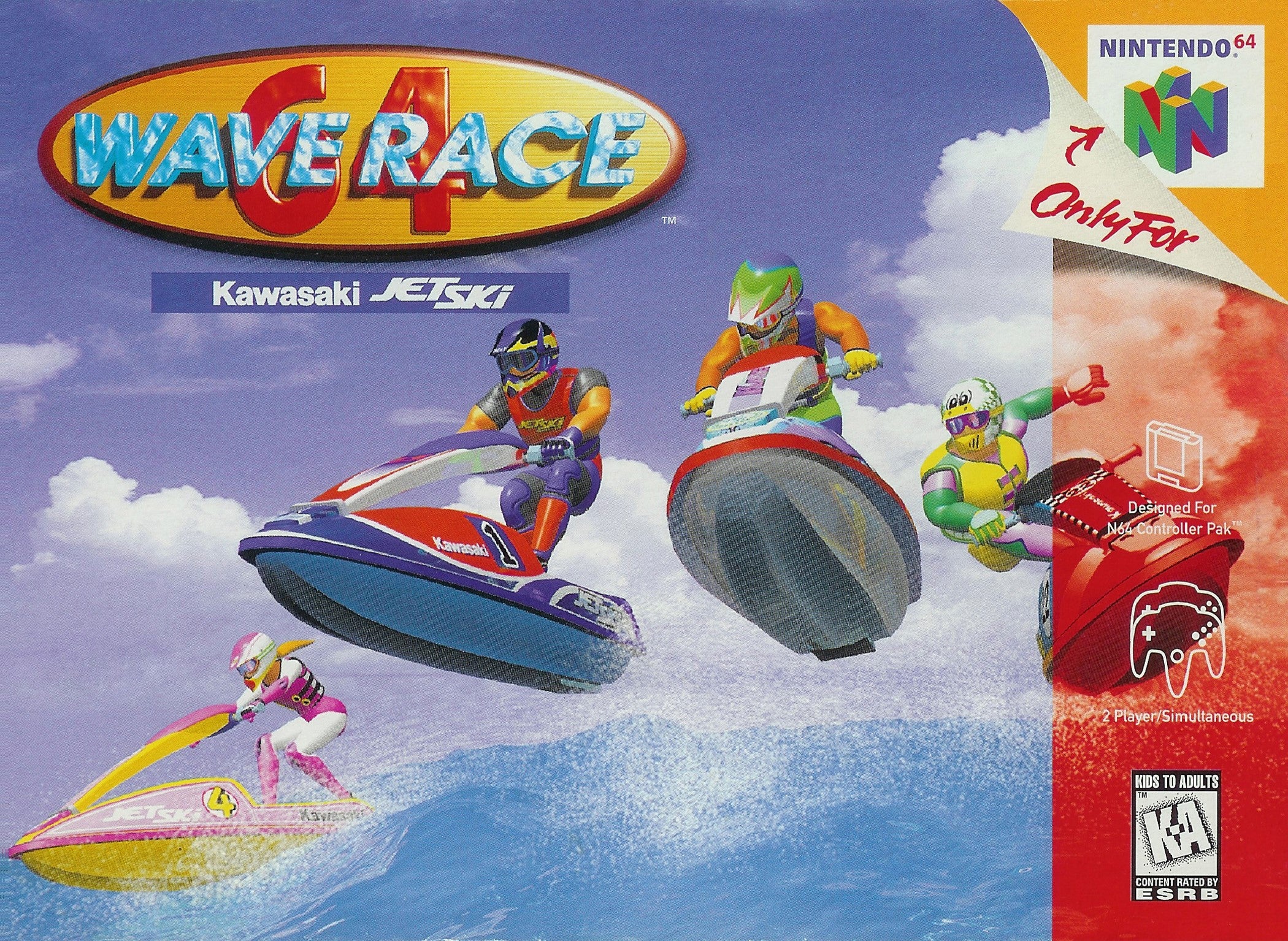 Wave Race 64 N64 - Video Game - Used - CaveGamers