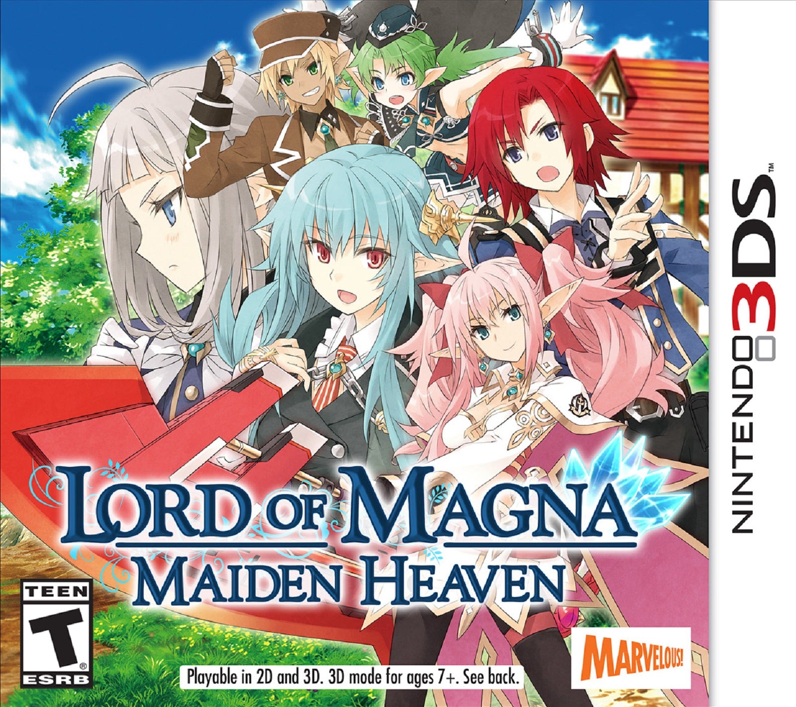 Lord of Magna: Maiden Heaven 3DS - Video Game - Used - CaveGamers