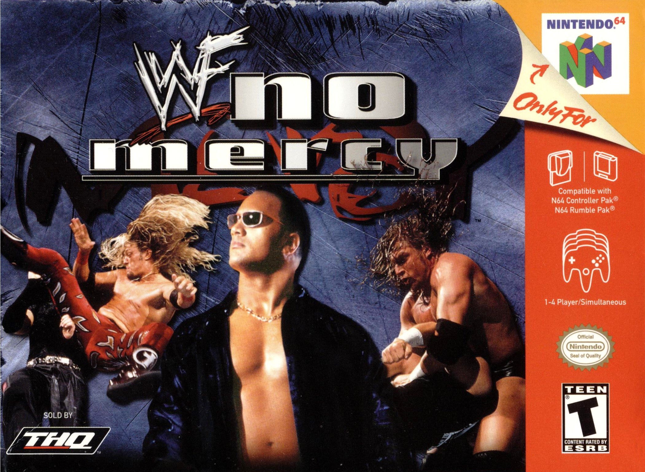 WWF No Mercy N64 - Video Game - Used - CaveGamers