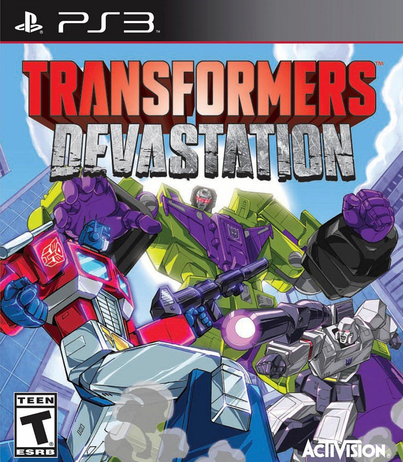 Transformers: Devastation PS3 - Video Game - Used - CaveGamers
