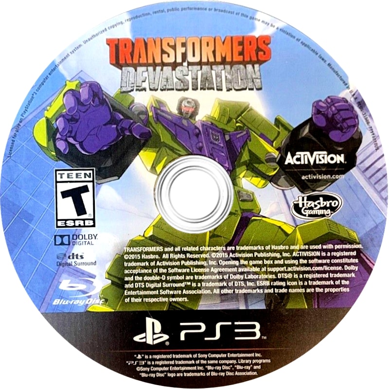 Transformers: Devastation PS3 - Video Game - Used - CaveGamers - Image 3