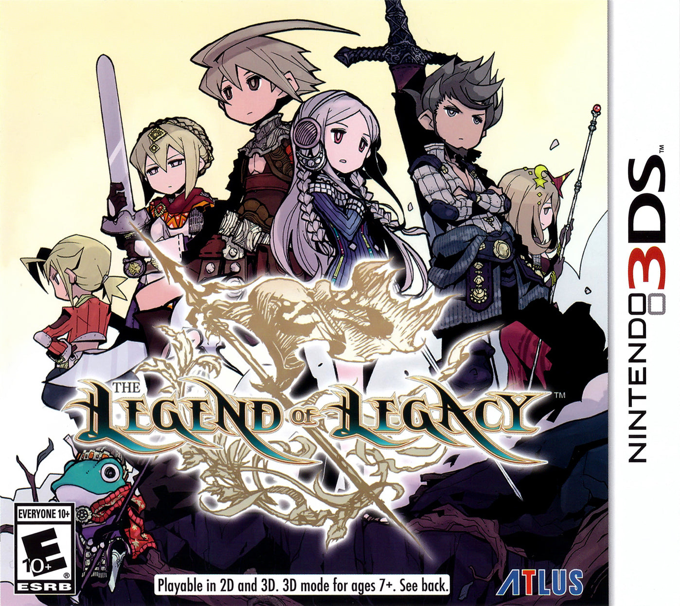 Legend of Legacy 3DS - Video Game - Used - CaveGamers