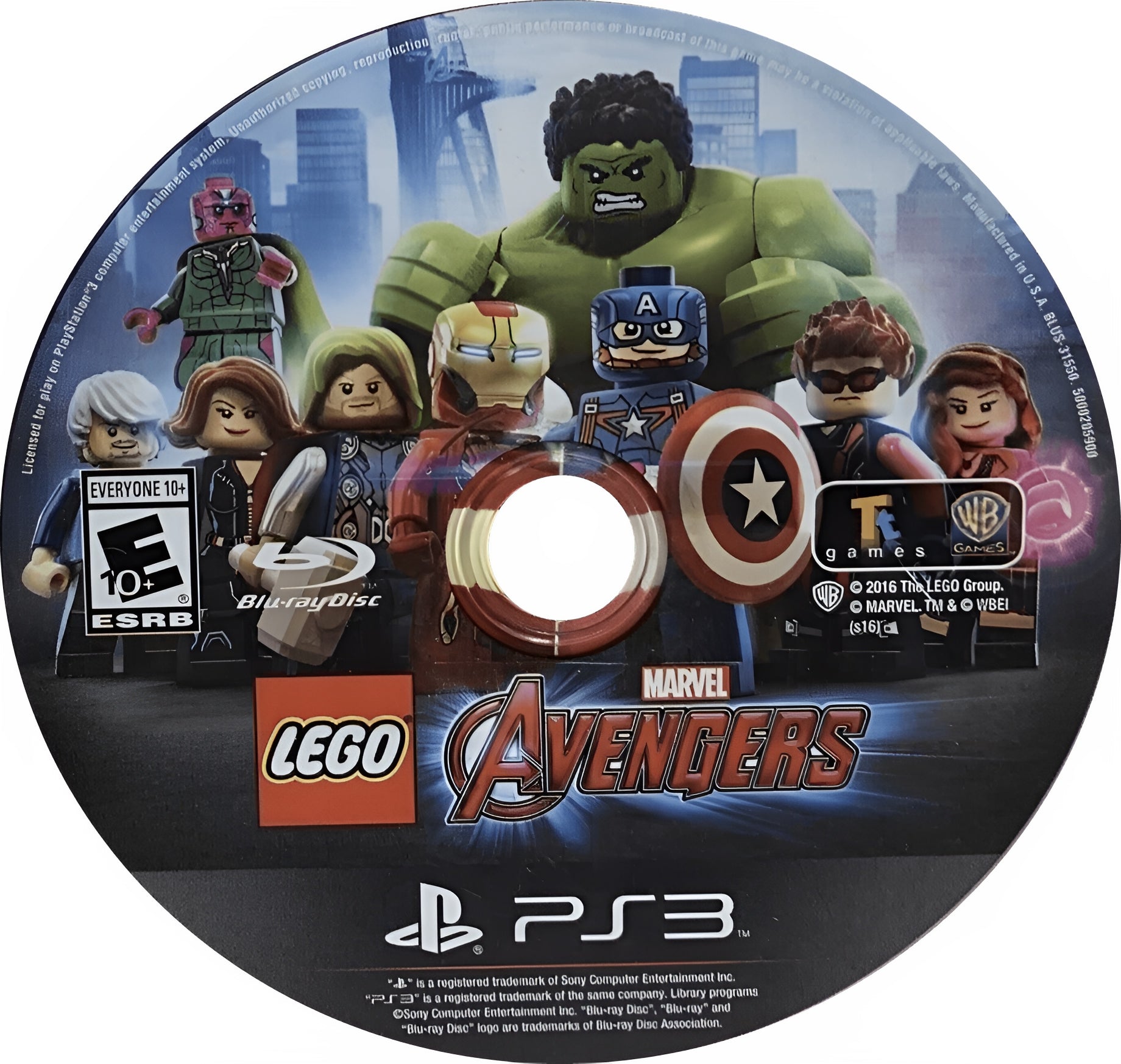 LEGO Marvel's Avengers PS3 - Video Game - Used - CaveGamers - Image 3