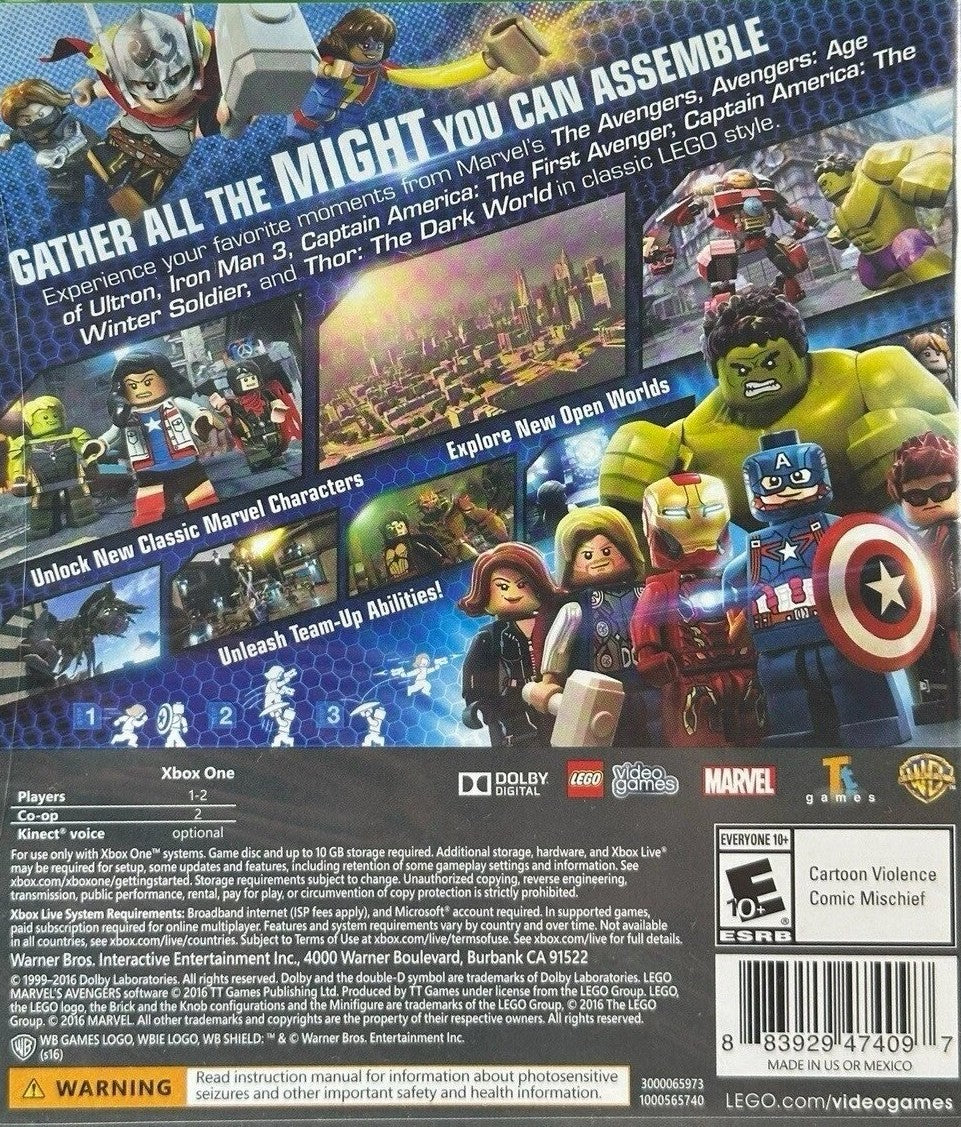 LEGO Marvel's Avengers Xbox One - Video Game - Used - CaveGamers - Image 2