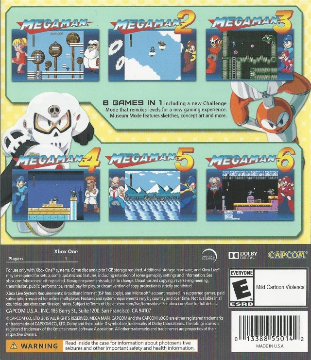 Mega Man Legacy Collection Xbox One - Video Game - Used - CaveGamers - Image 2