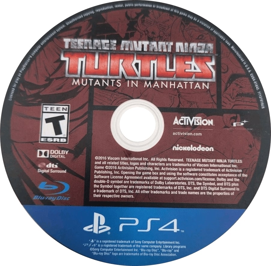 Teenage Mutant Ninja Turtles Mutants in Manhattan PS4 - Video Game - Used - CaveGamers - Image 3