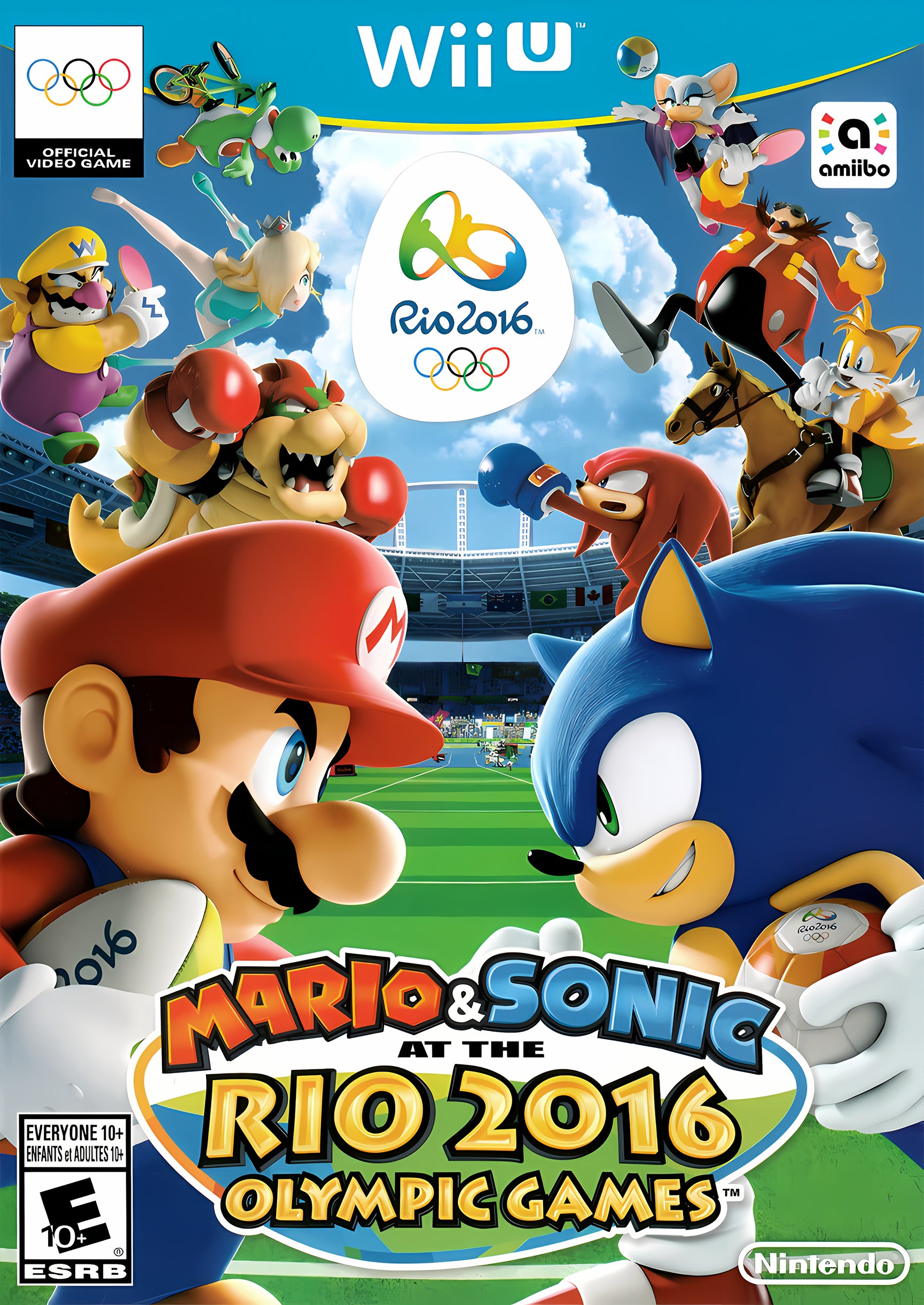 Mario & Sonic at the Rio 2016 Olympic Games Wii U - Video Game - Used - CaveGamers