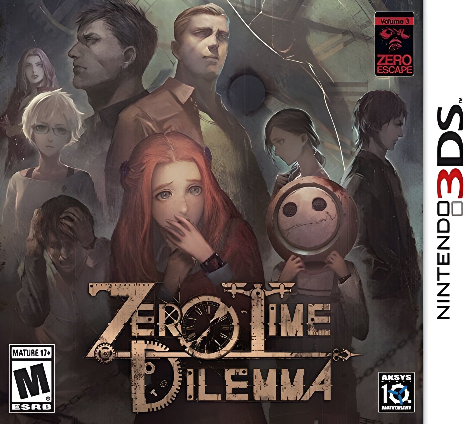 Zero Time Dilemma 3DS - Video Game - Used - CaveGamers