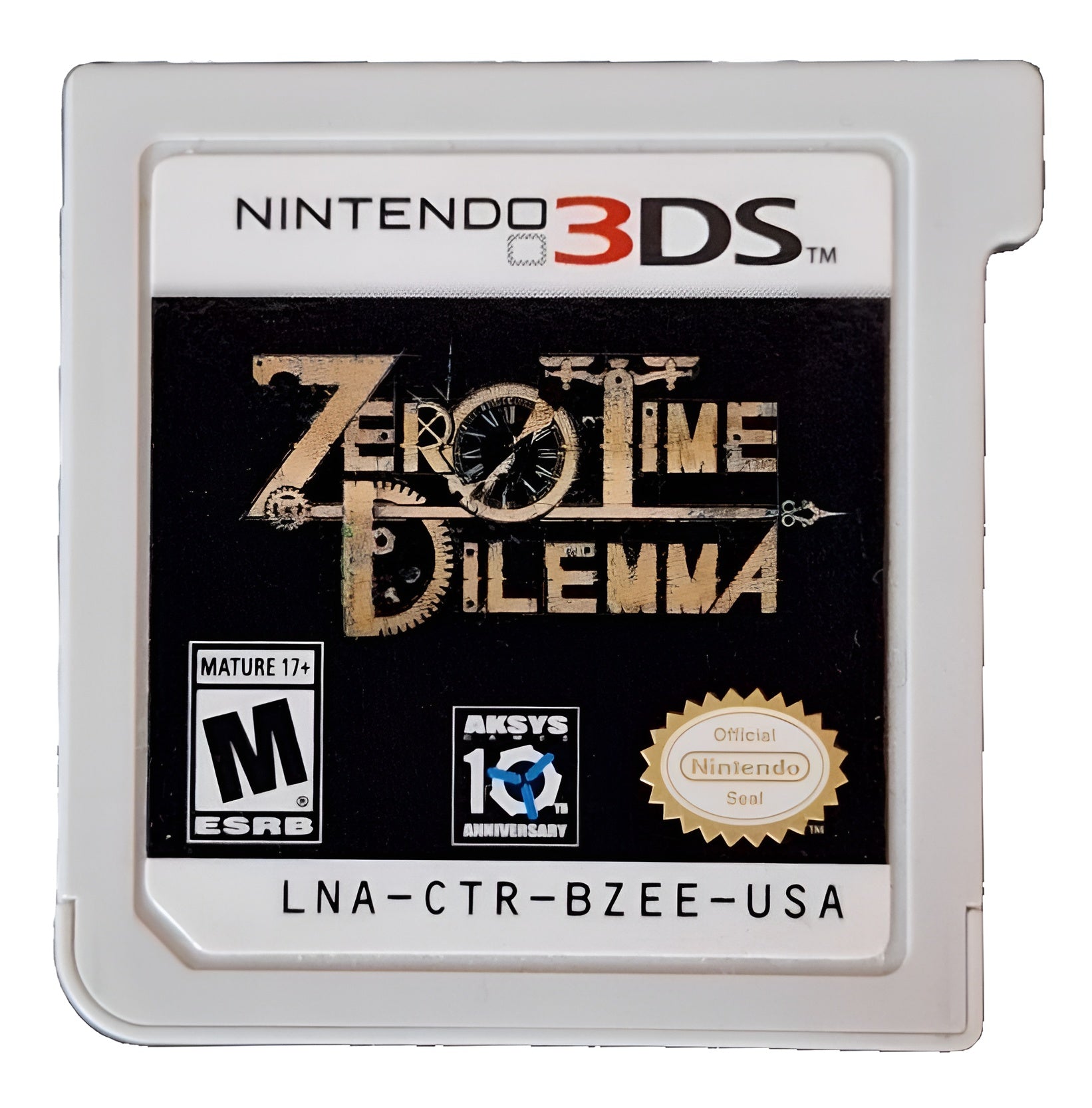 Zero Time Dilemma 3DS - Video Game - Used - CaveGamers - Image 3