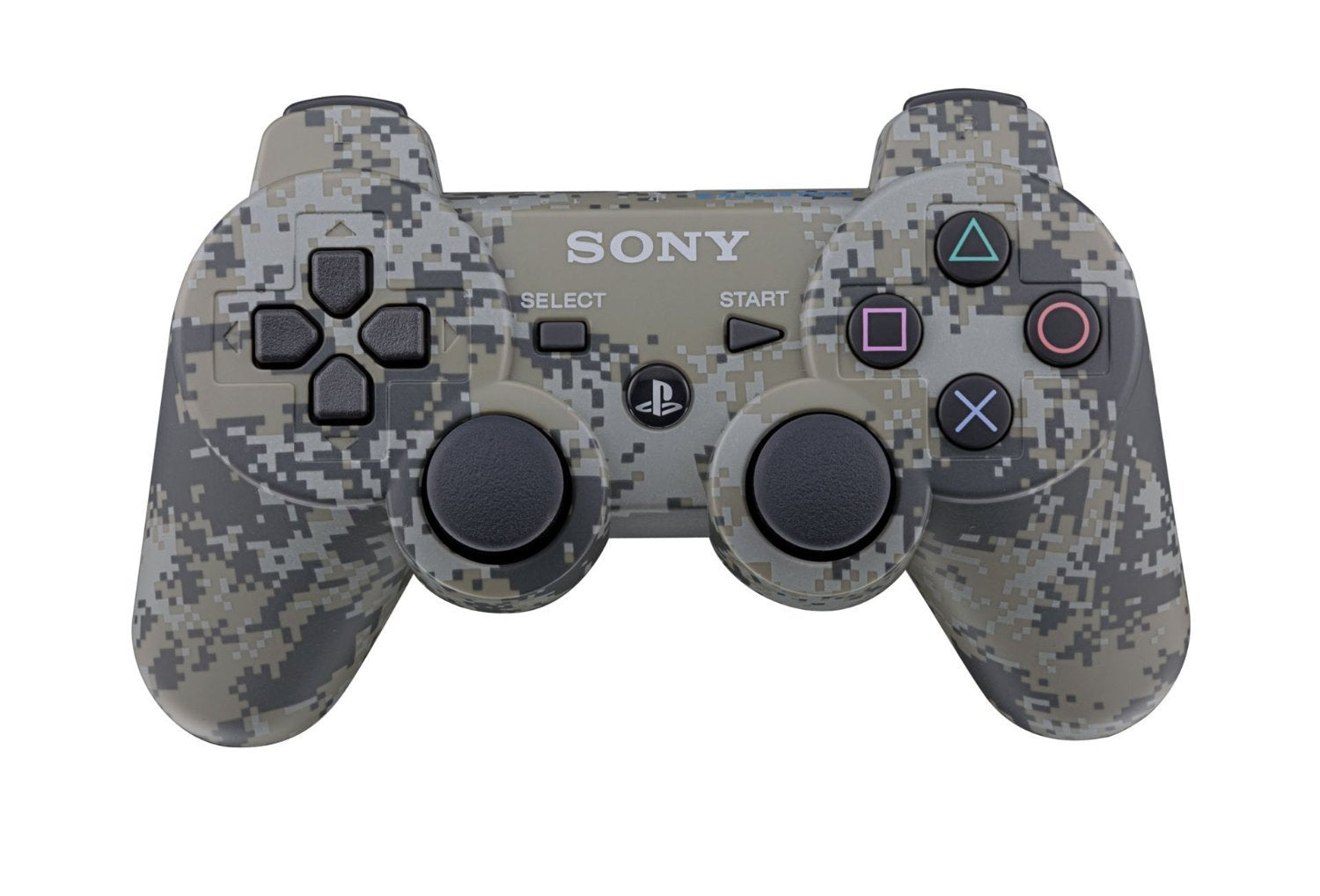 PlayStation 3 Dualshock 3 Wireless Controller - Camoflage PS3 - Video Game Accessory - Used - CaveGamers