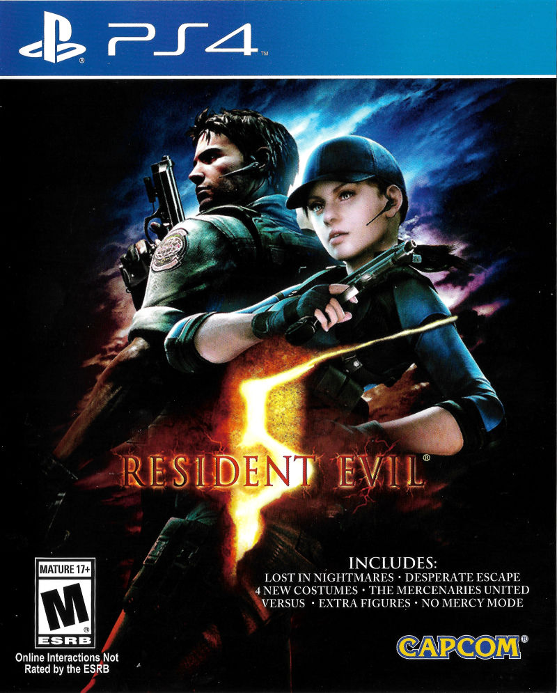 Resident Evil 5 PS4 - Video Game - Used - CaveGamers