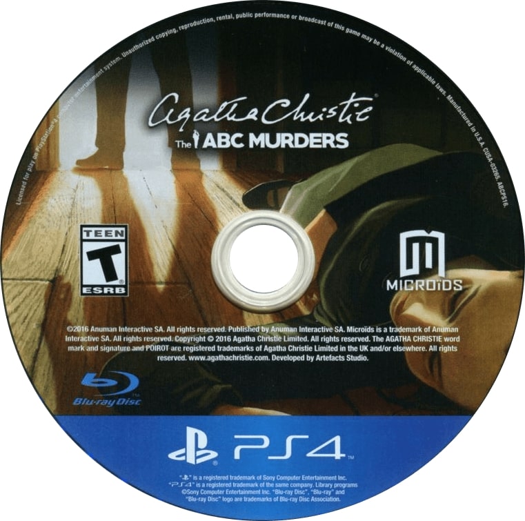 Agatha Christie: The ABC Murders PS4 - Video Game - Used - CaveGamers - Image 3