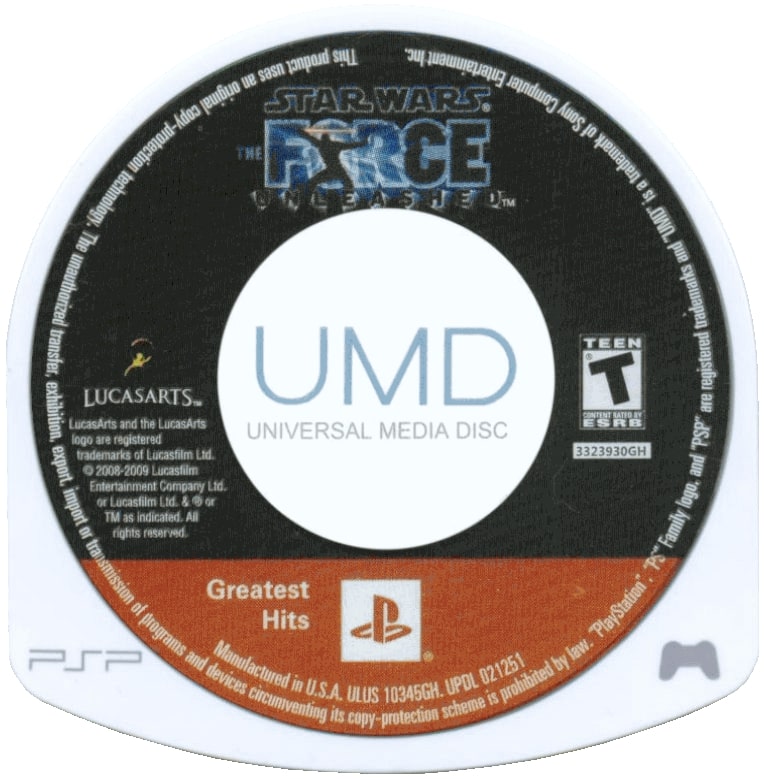 Star Wars: The Force Unleashed PSP - Video Game - Used - CaveGamers - Image 3