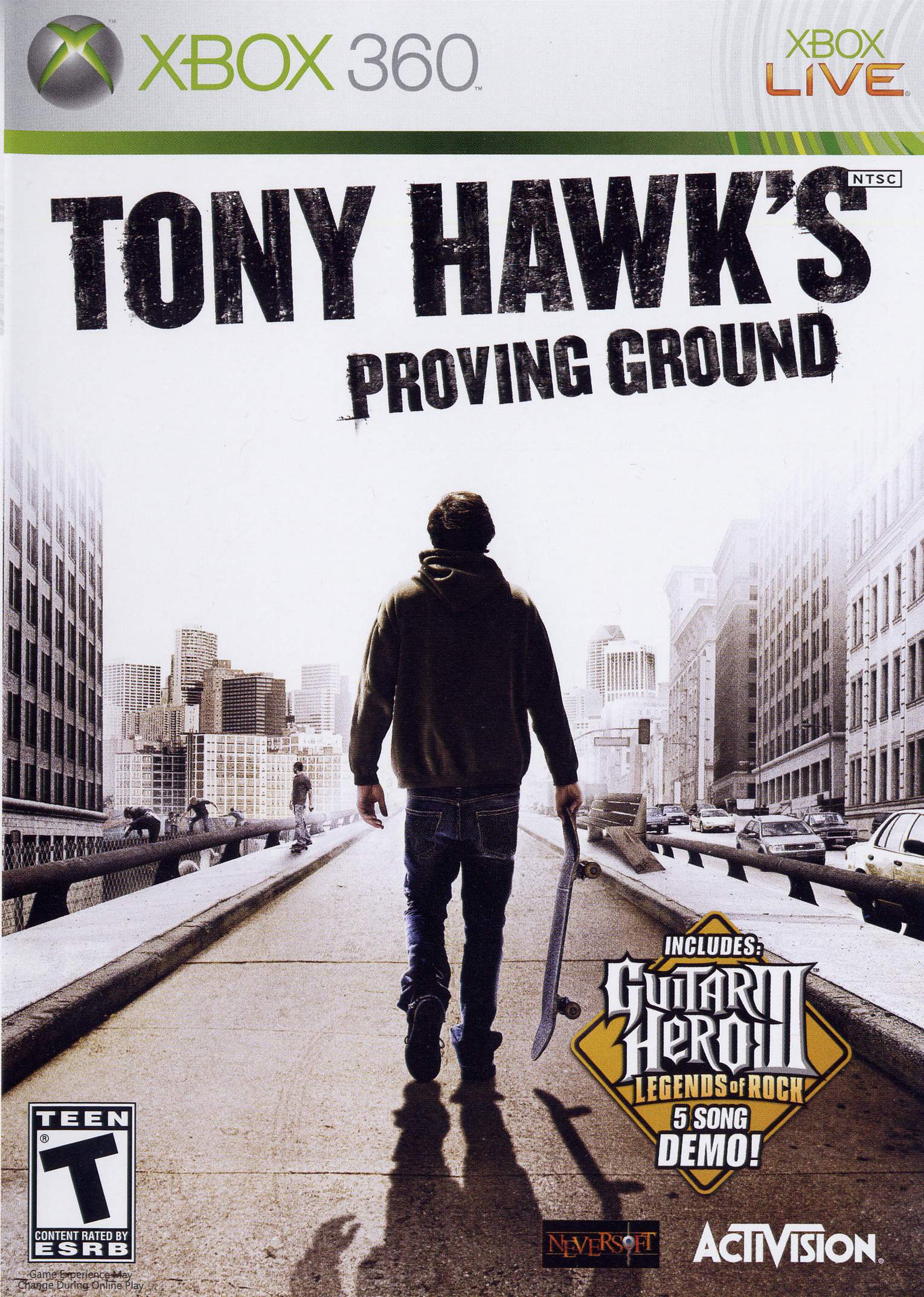 Tony Hawk's Proving Ground Xbox 360 - Video Game - Used - CaveGamers