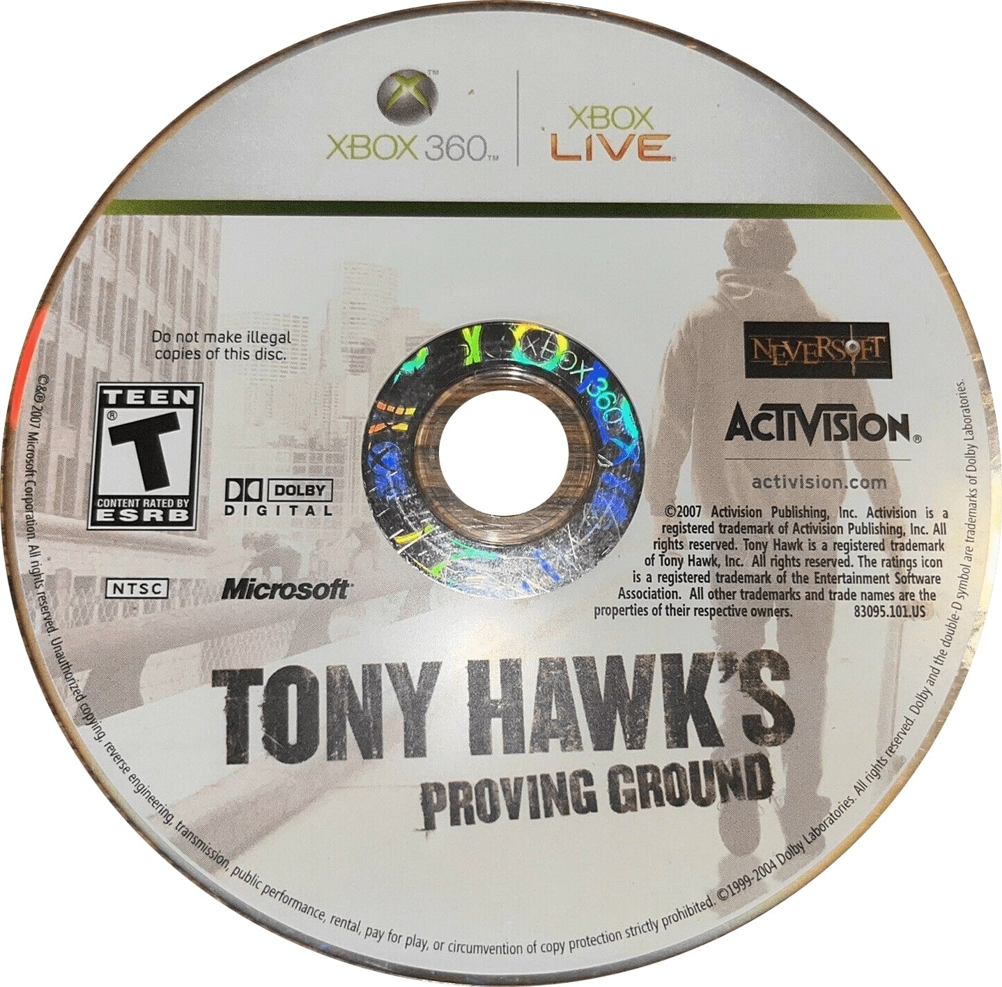 Tony Hawk's Proving Ground Xbox 360 - Video Game - Used - CaveGamers - Image 3