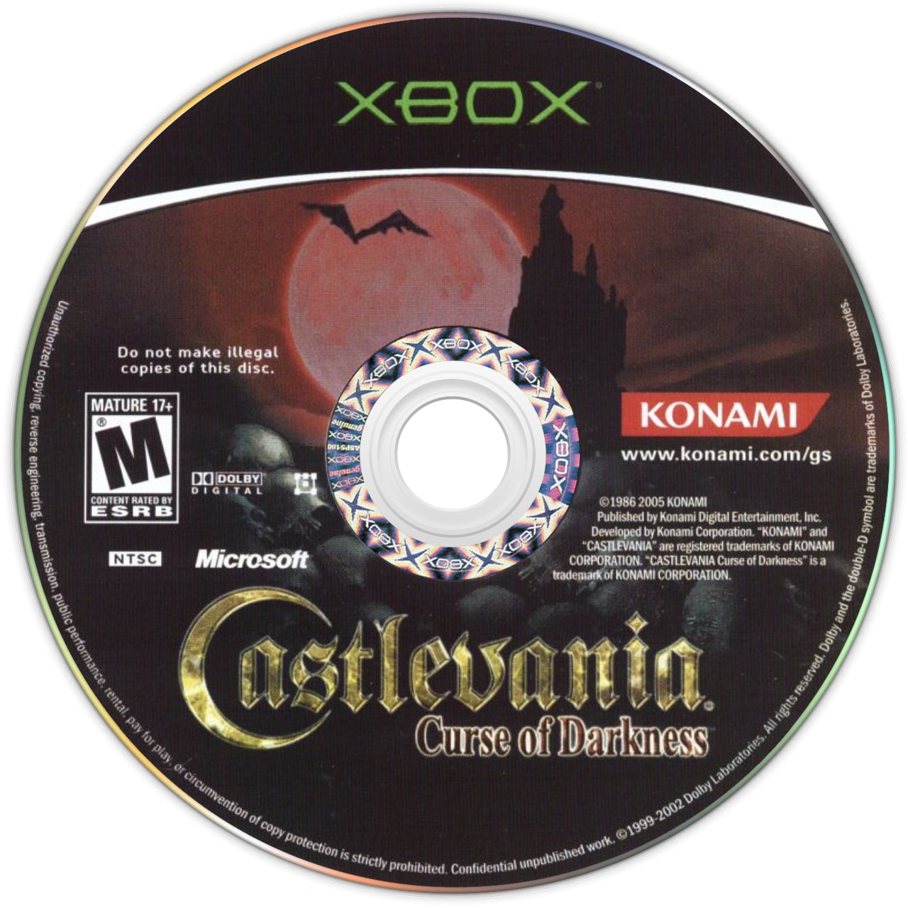 Castlevania: Curse of Darkness Xbox - Video Game - Used - CaveGamers - Image 3
