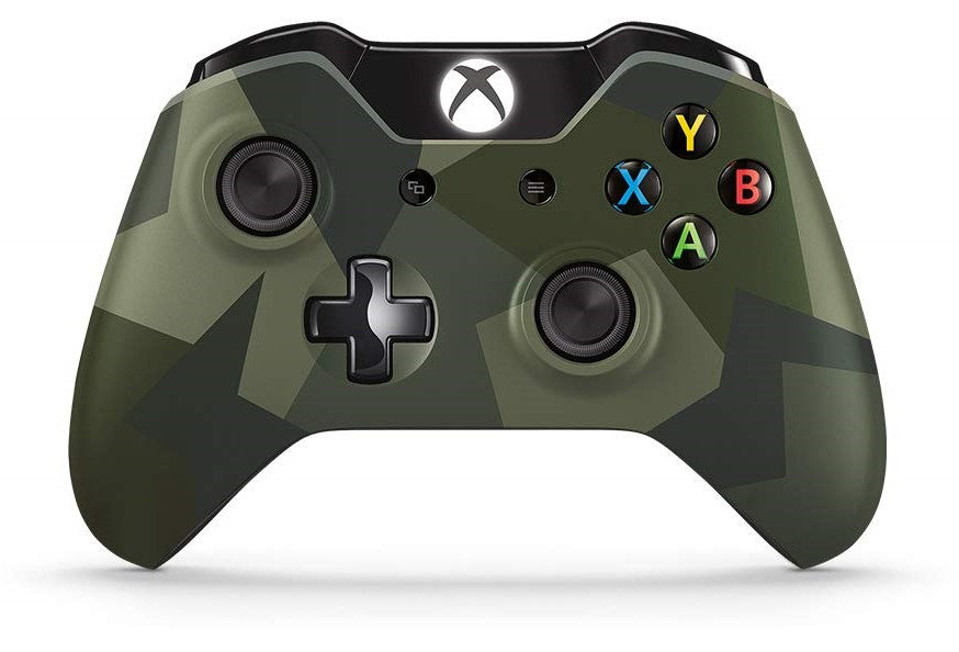Xbox One Wireless Controller - Armed Forces - Video Game Accessory - Used - CaveGamers