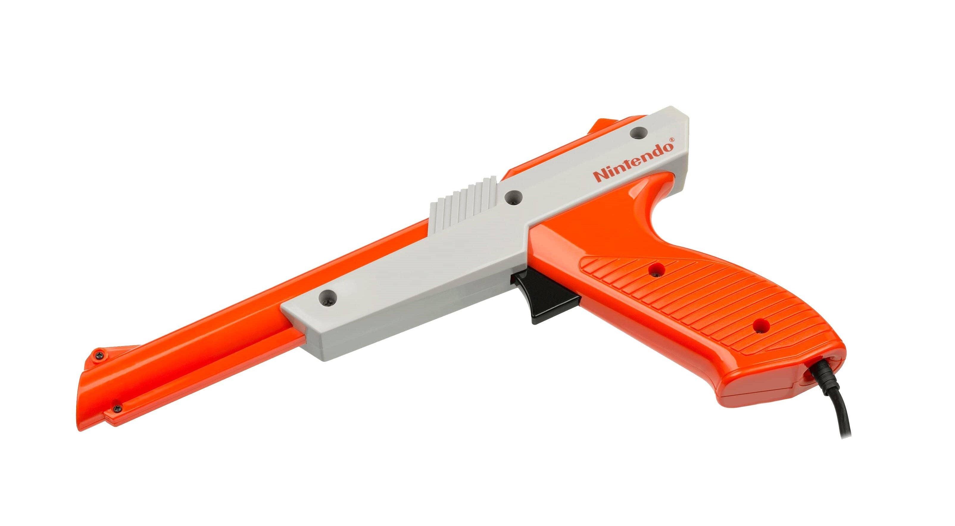 Zapper Light Gun - Orange NES - Video Game Accessory - Used - CaveGamers