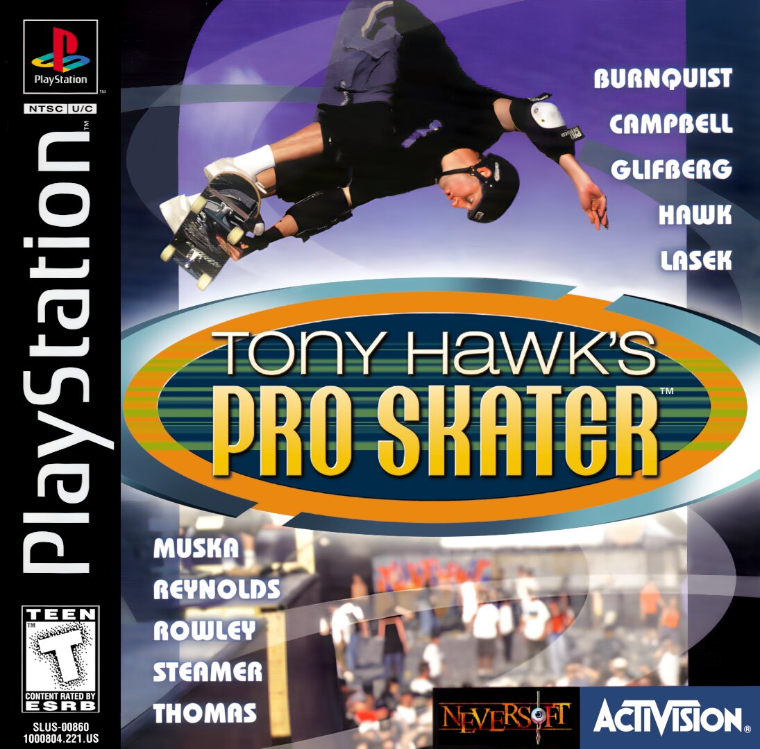 Tony Hawk's Pro Skater Playstation - Video Game - Used - CaveGamers