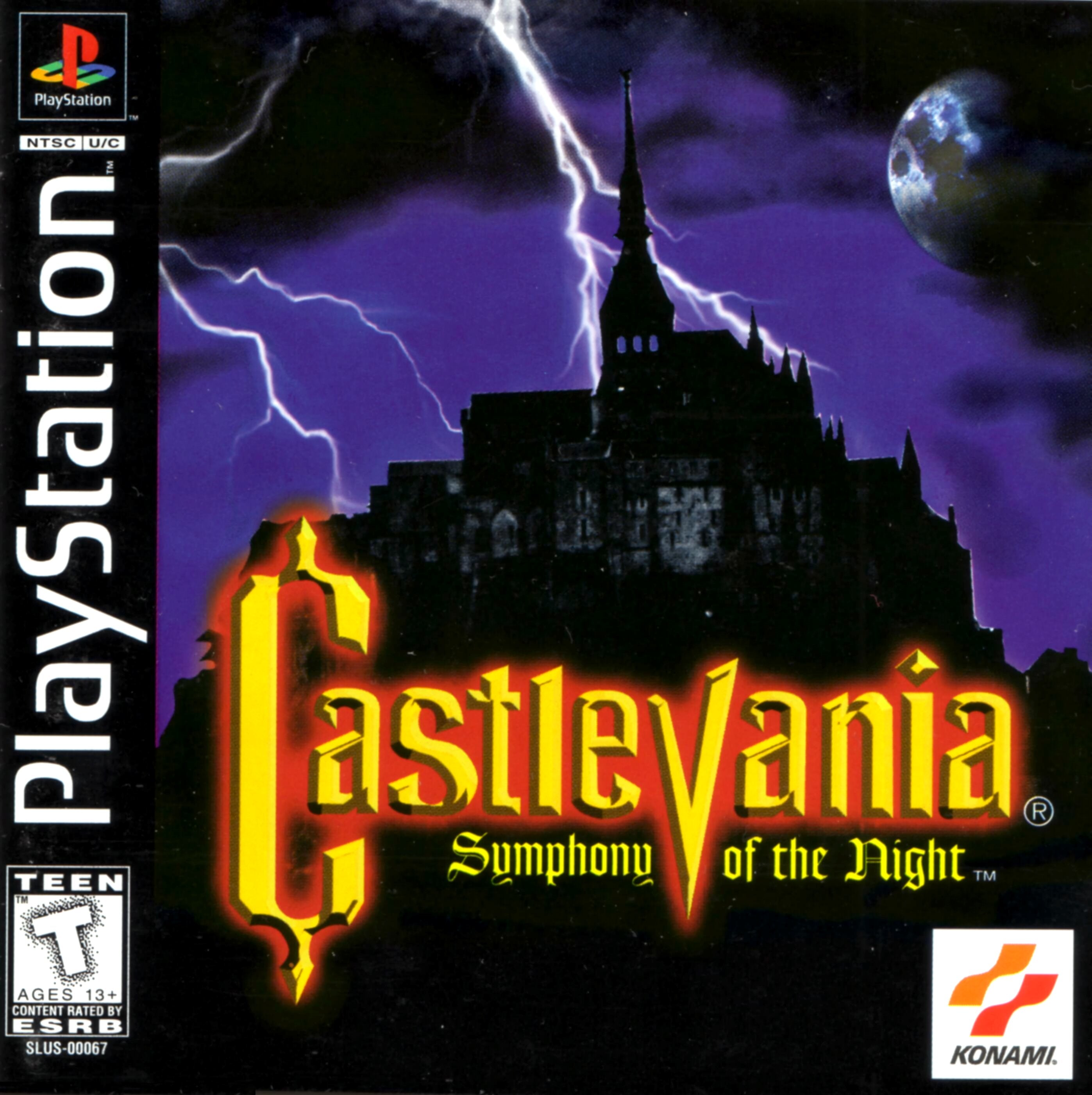 Castlevania: Symphony of the Night Playstation - Video Game - Used - CaveGamers
