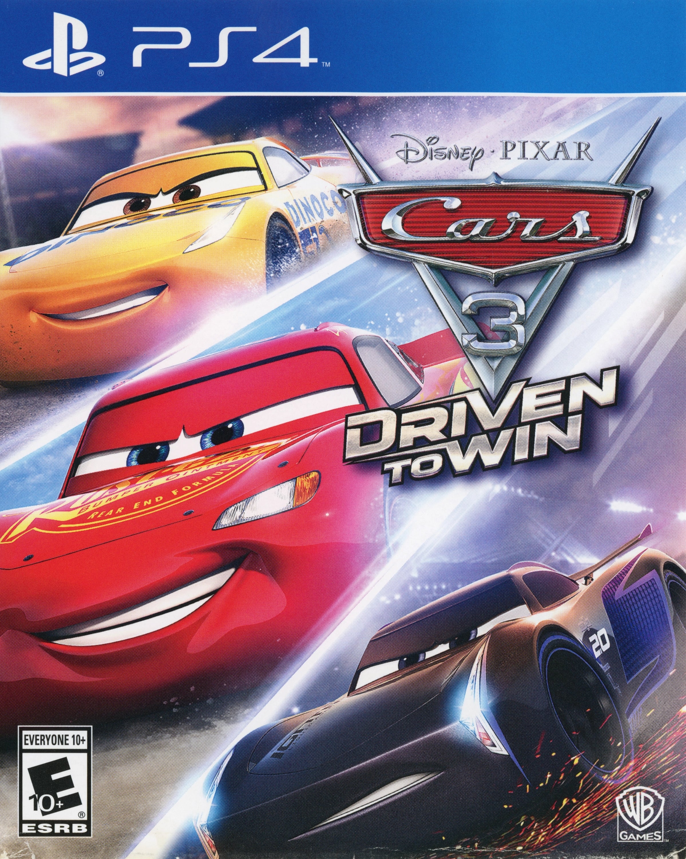 Cars 3 Driven to Win PS4 - Video Game - Used - CaveGamers