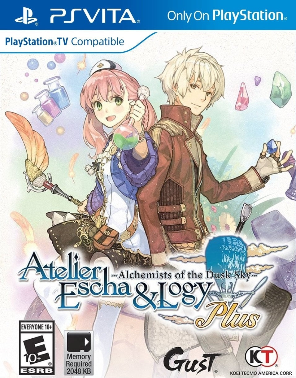 Atelier Escha & Logy Plus: Alchemists of the Dusk Sky PSV - Video Game - Used - CaveGamers