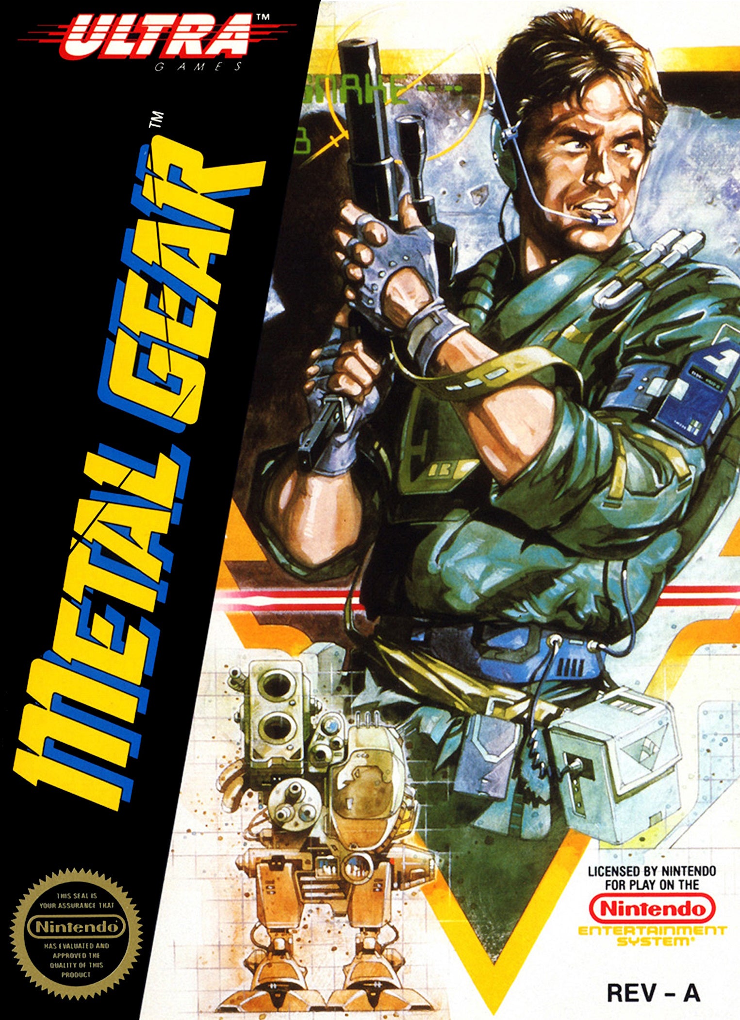 Metal Gear NES - Video Game - Used - CaveGamers